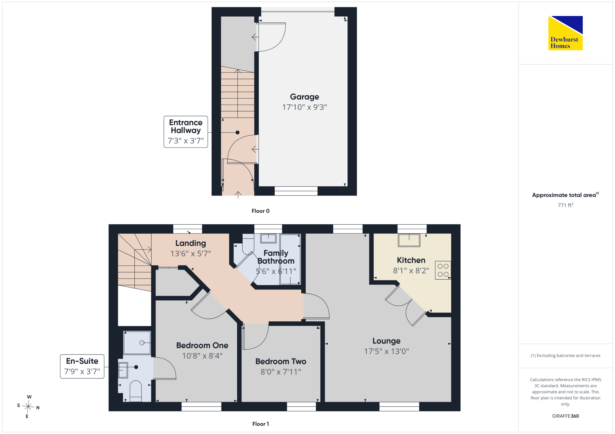 2, Hall Barn Drive, Longridge floorplan
