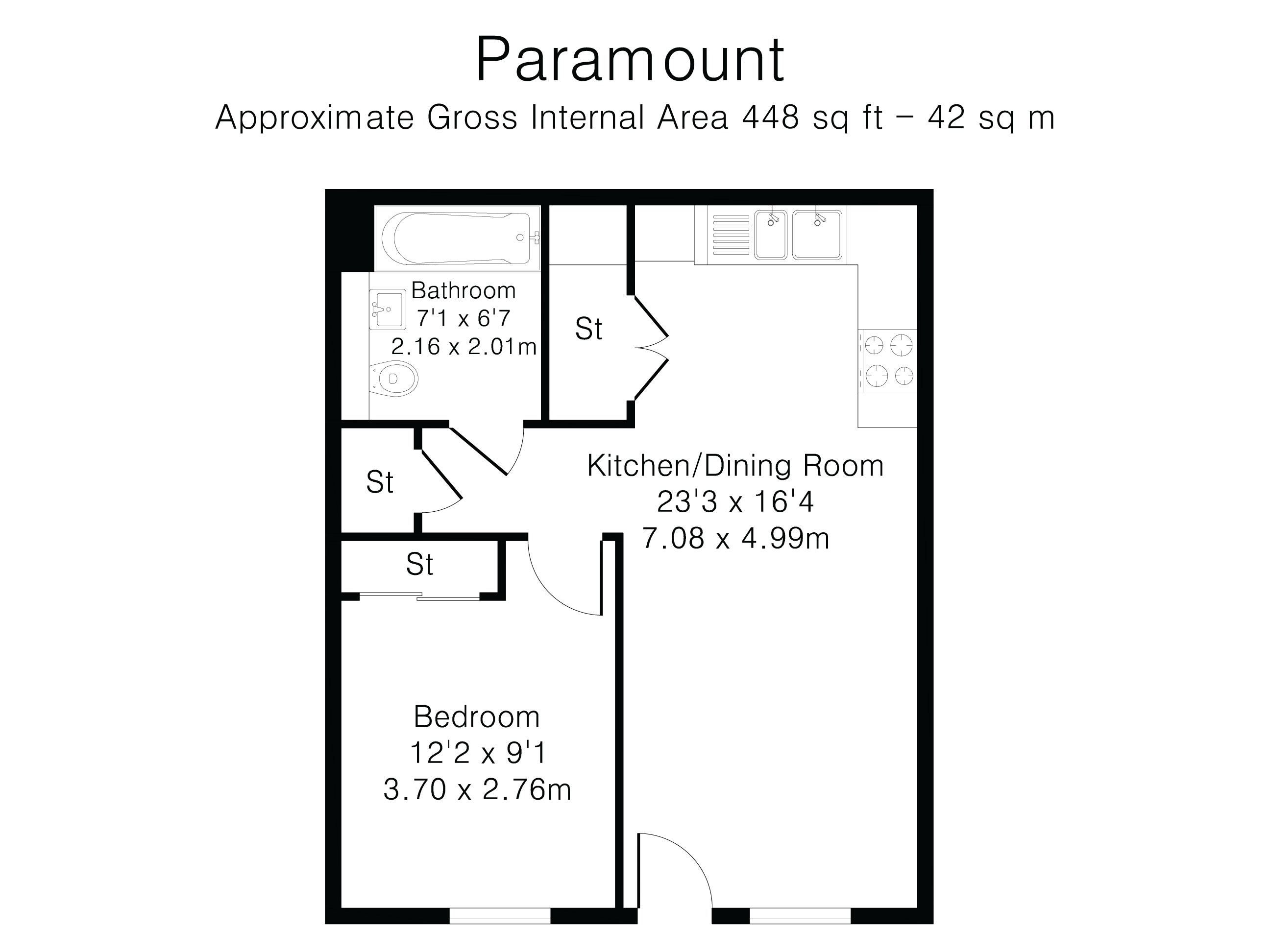 7, Joseph Huntley Walk, Reading floorplan