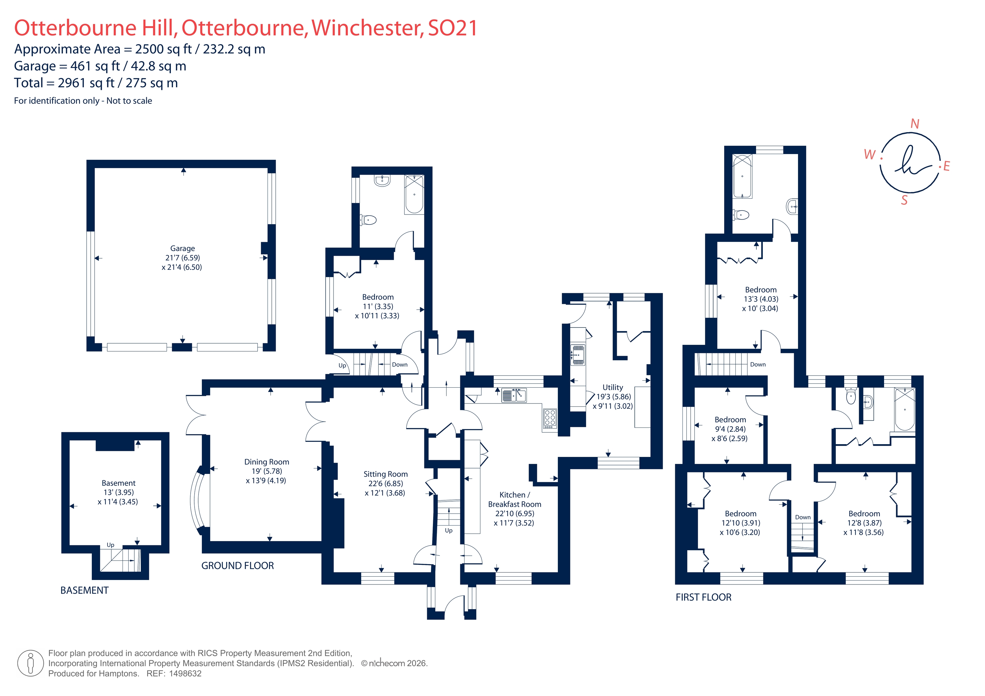 Lilac Cottage, Otterbourne Hill, Otterbourne floorplan