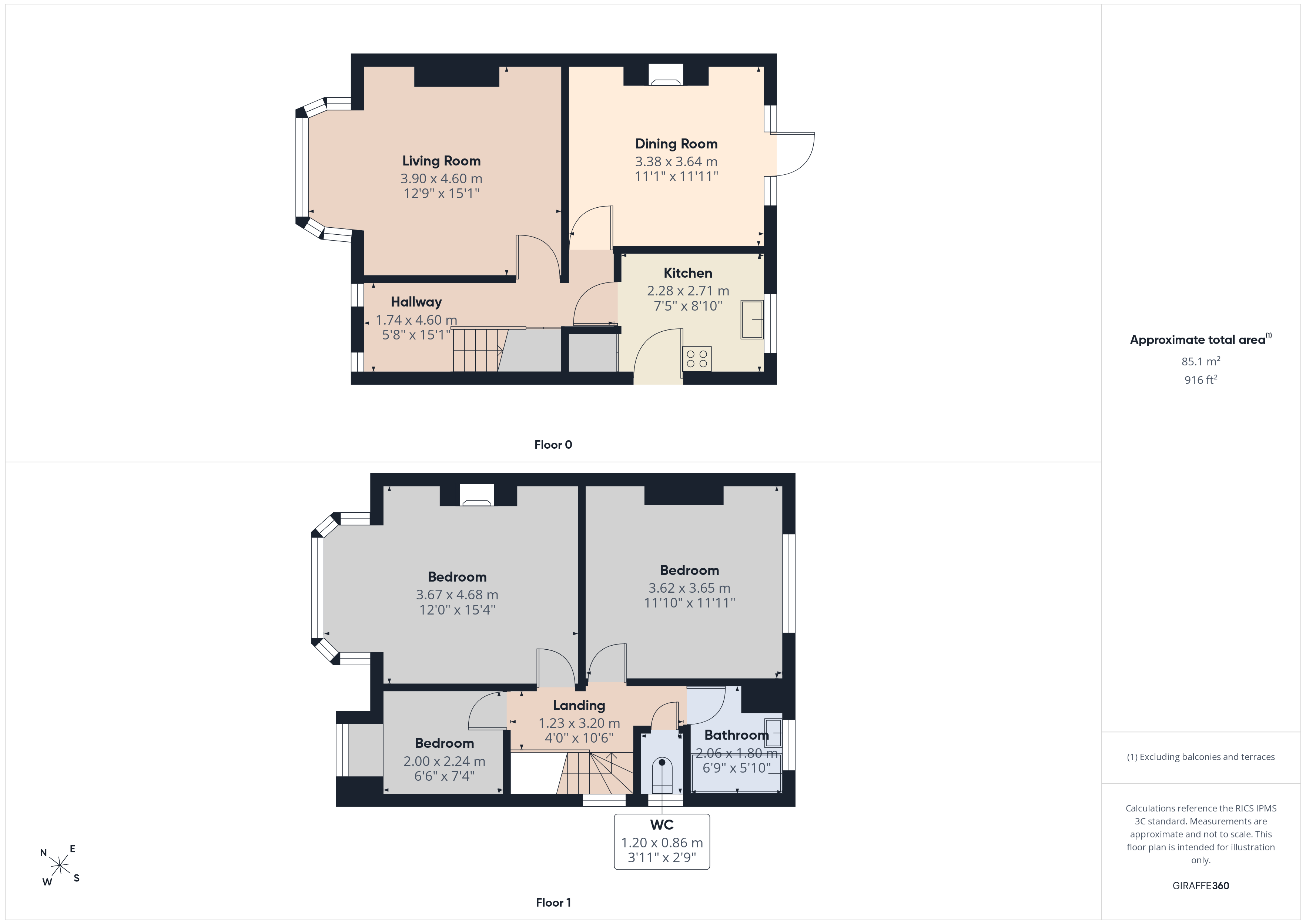 37, Weald Lane, Harrow floorplan