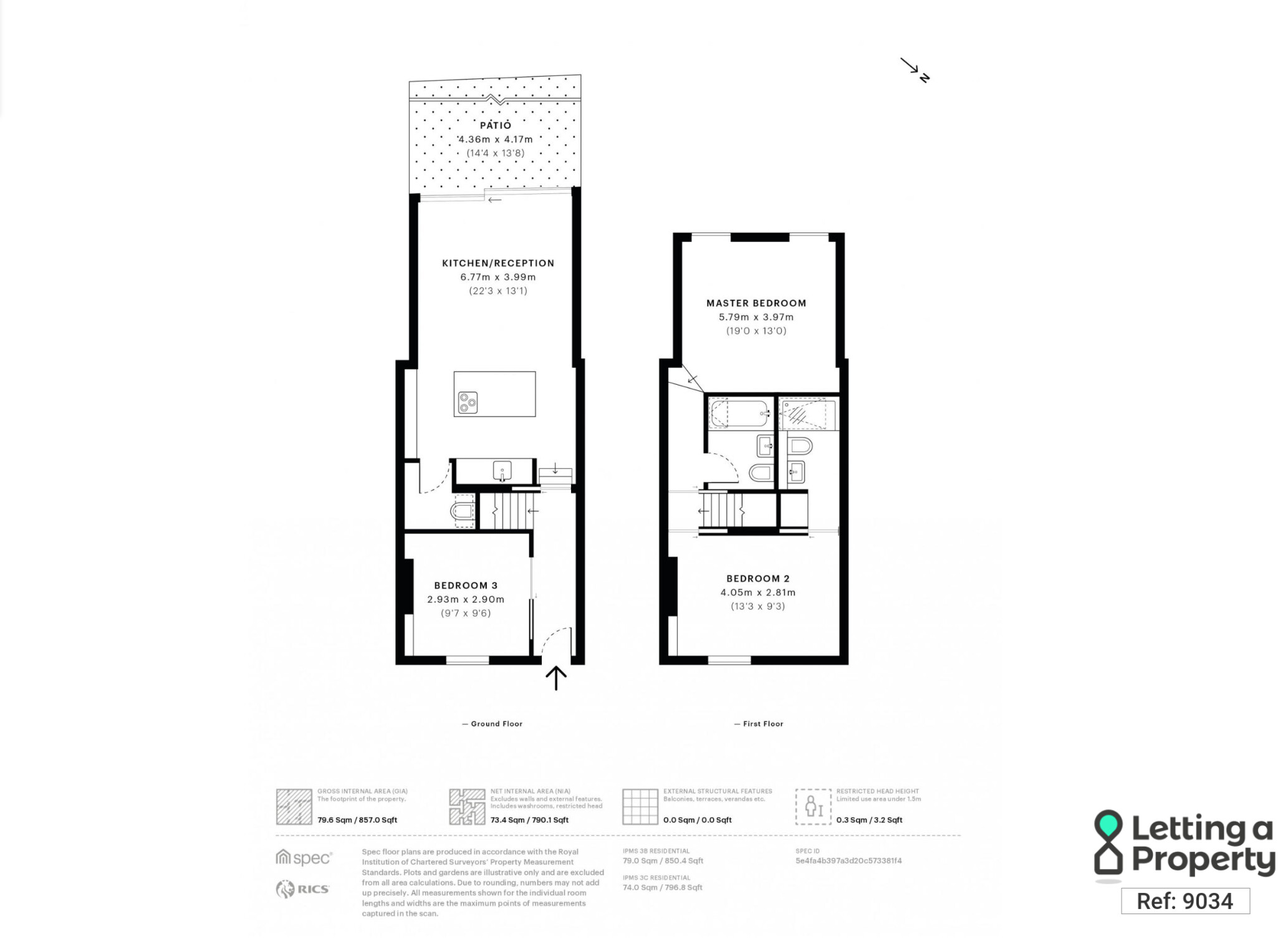 7, Watsons Street, London floorplan