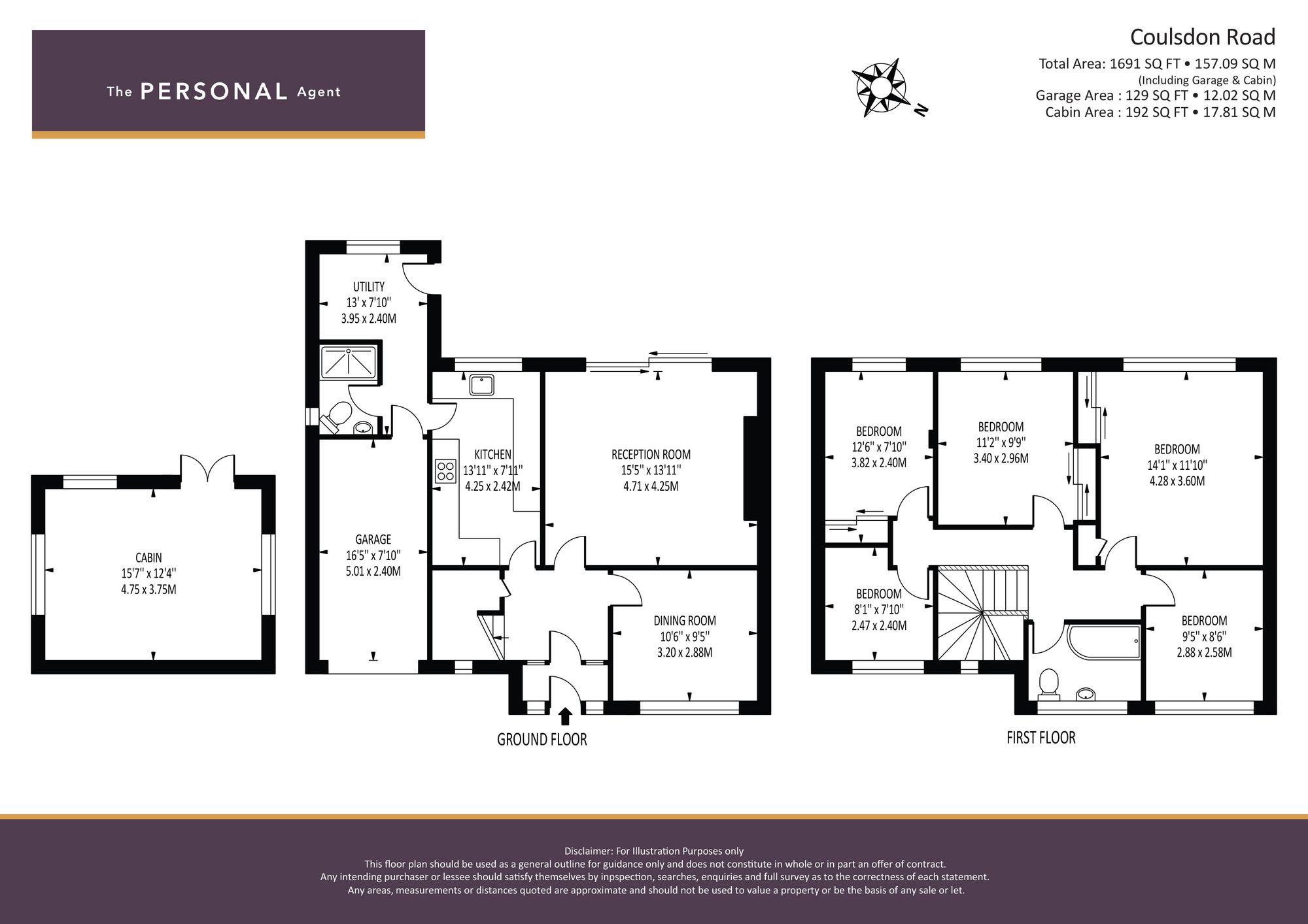 112, Coulsdon Road, Coulsdon floorplan