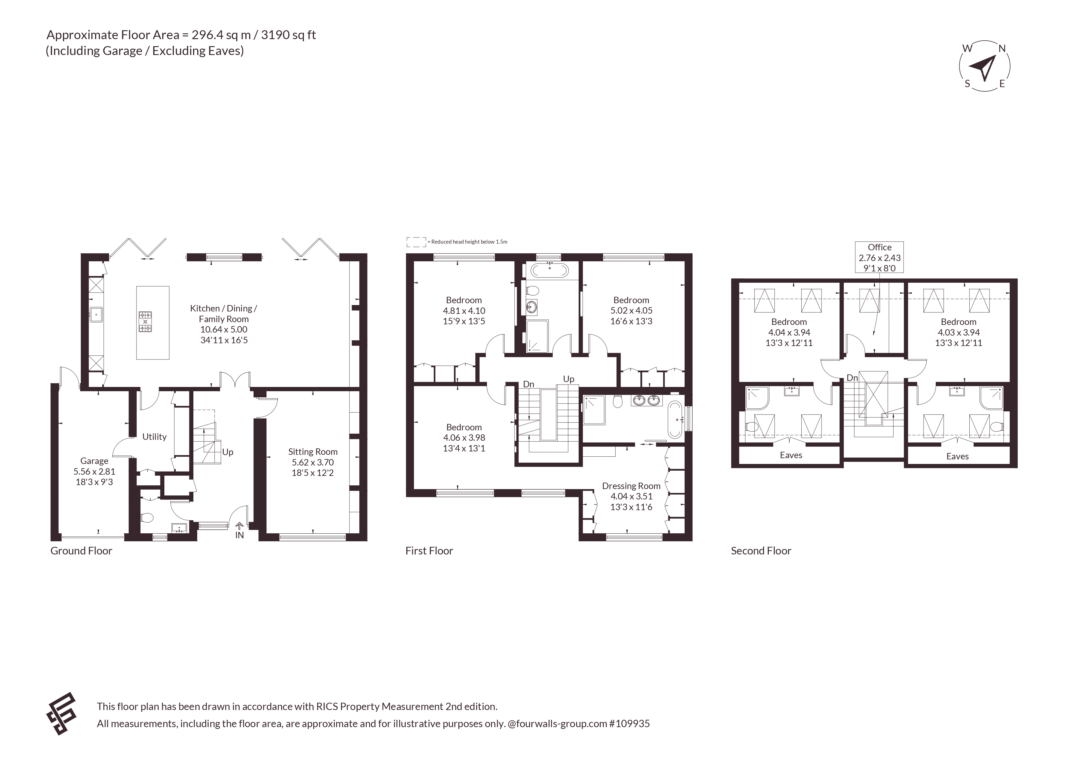 61, Sandridge Road, Hertfordshire floorplan