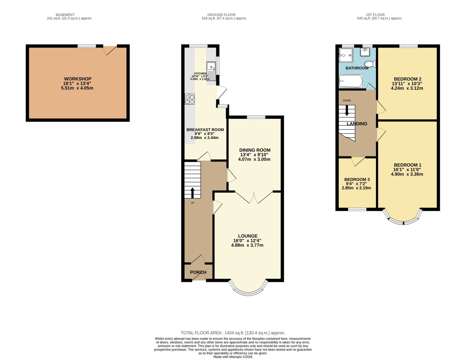 14, St. Martins Avenue, Plymouth floorplan