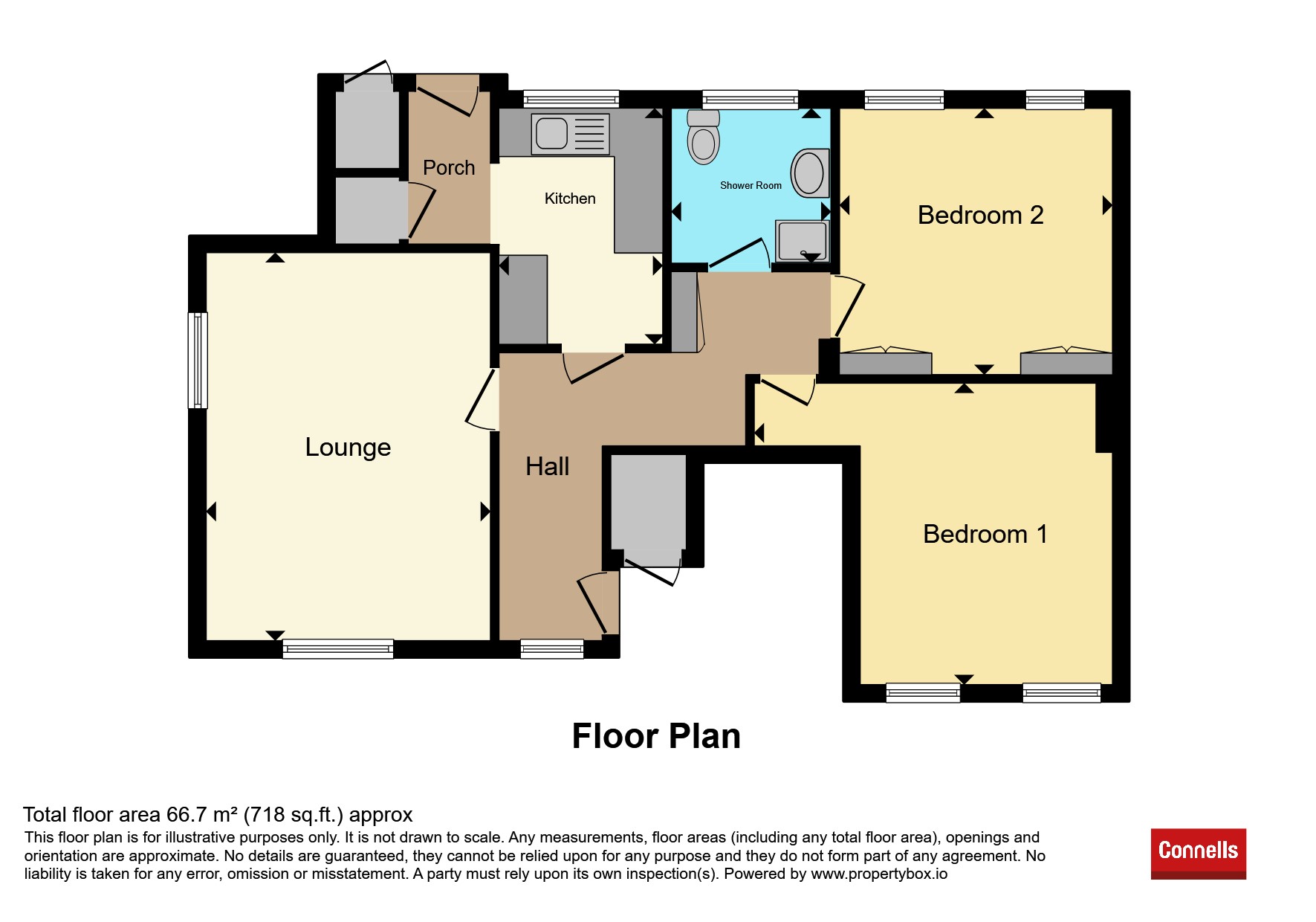 8, Minsterley Close, Wolverhampton floorplan