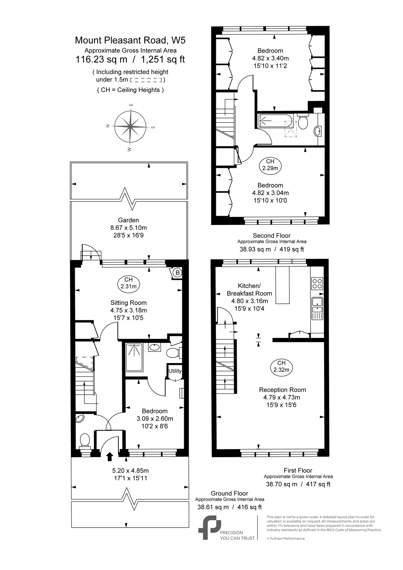 45 Mount Pleasant Road, Ealing floorplan