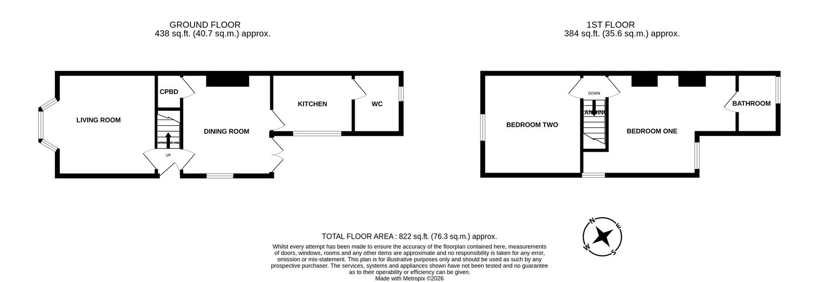 97, West Malvern Road, Malvern floorplan