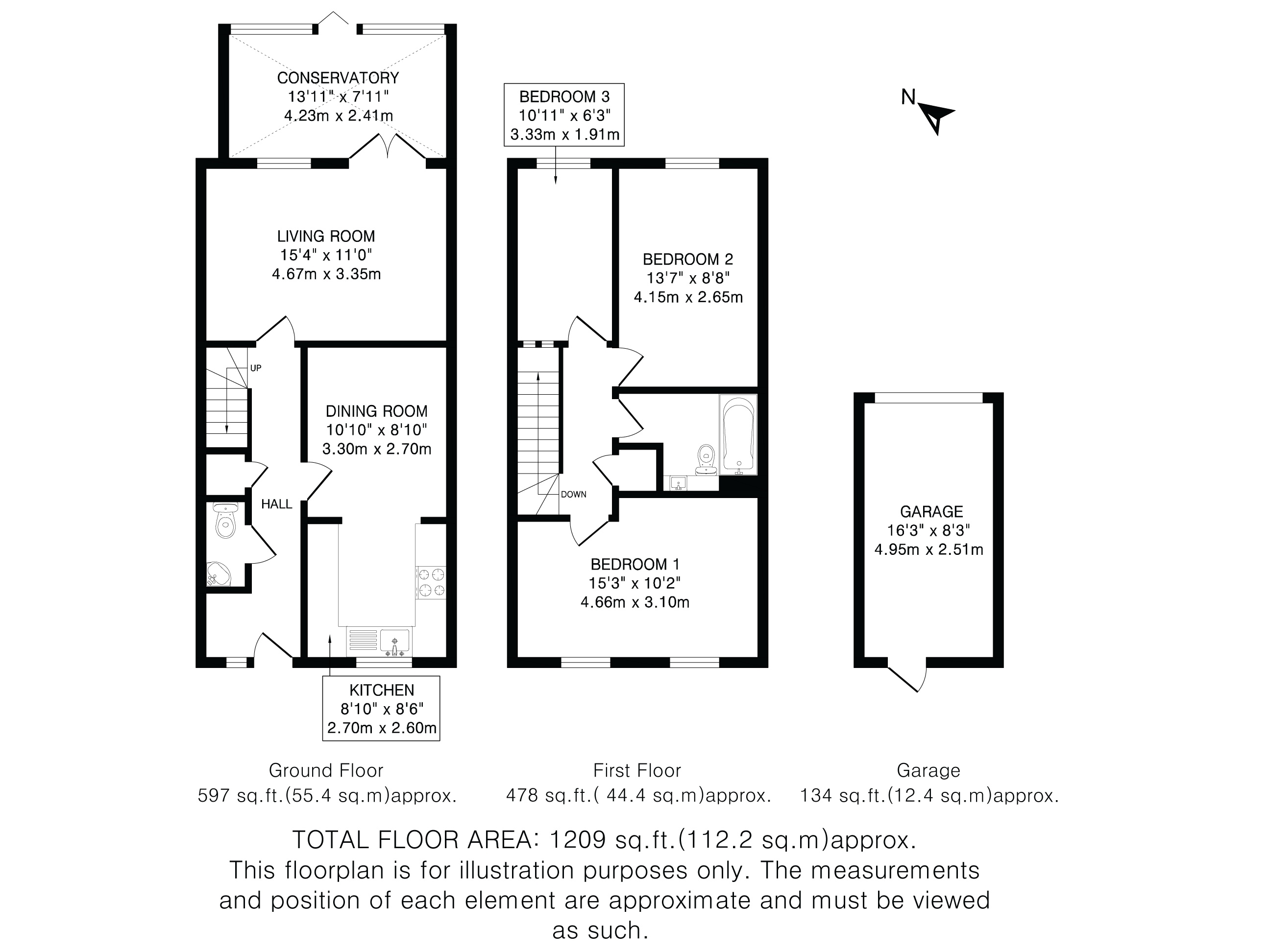 10, Blacksmiths Row, St Albans floorplan