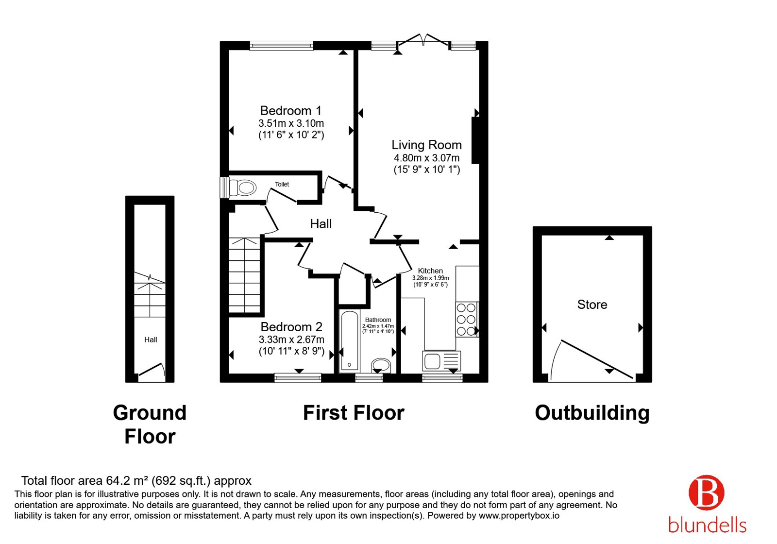 28, Mill Meadow Close, Sheffield floorplan