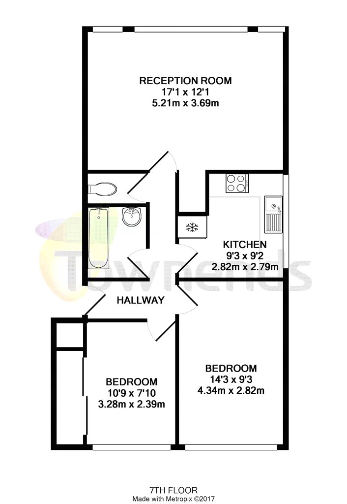 2 Bedrooms Flat to rent in Downholme, 101-107 Upper Richmond Road, London SW15