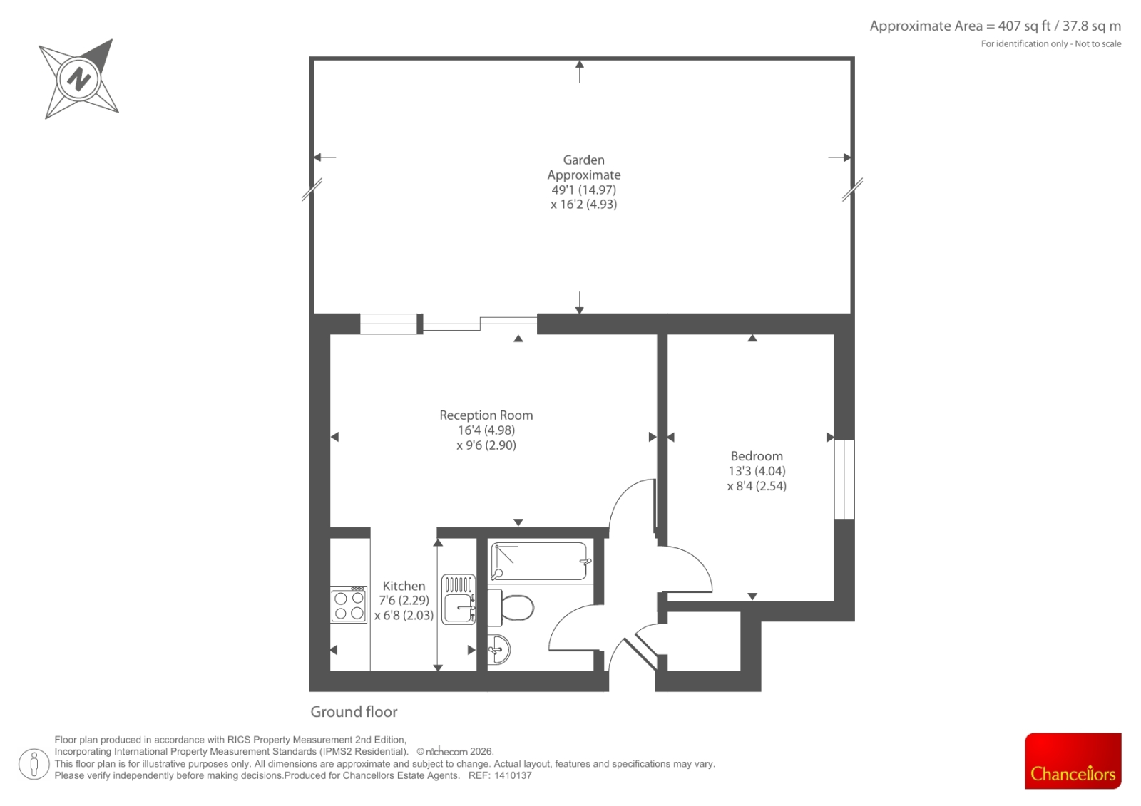 55, Little Bury, Oxford floorplan