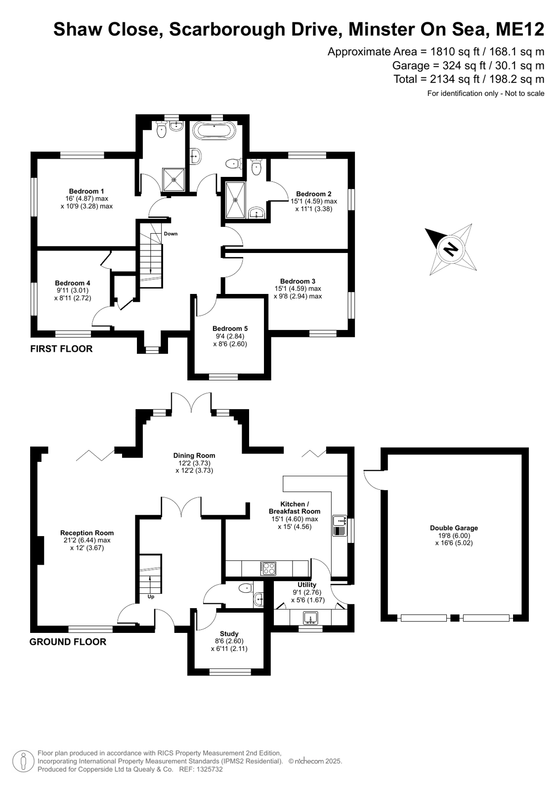 4, Shaw Close, Minster on Sea floorplan