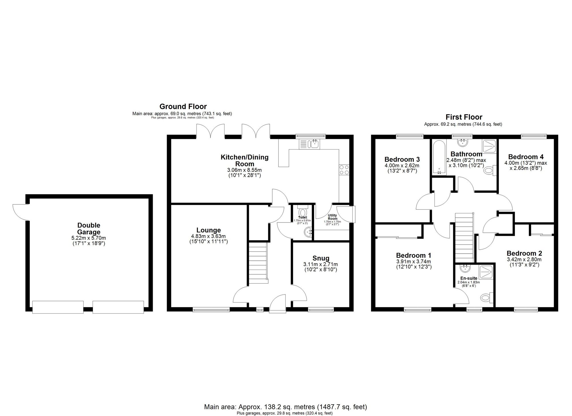 5 Glebe Drive, Newmarket floorplan