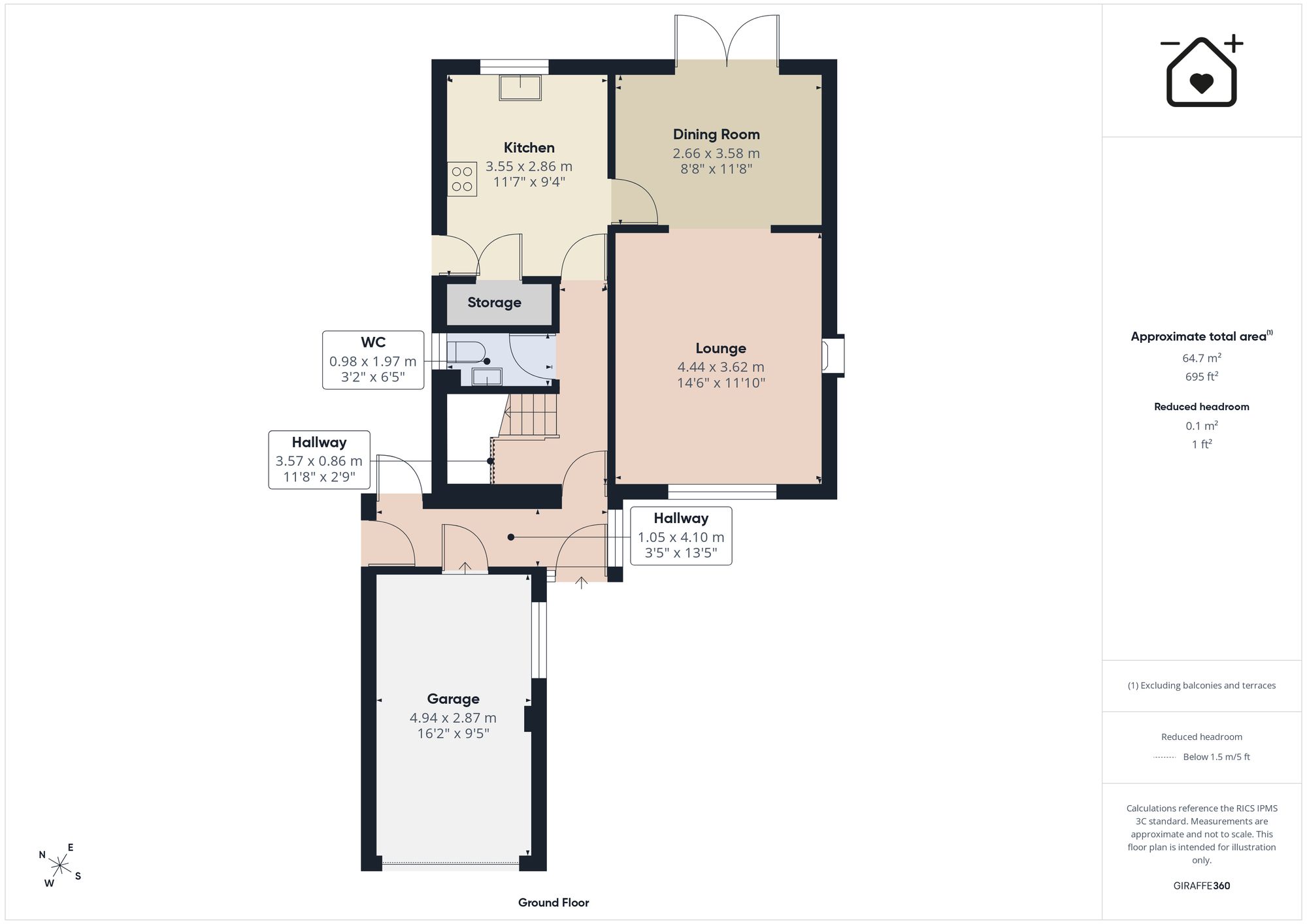 30 Drake Close, Barry floorplan