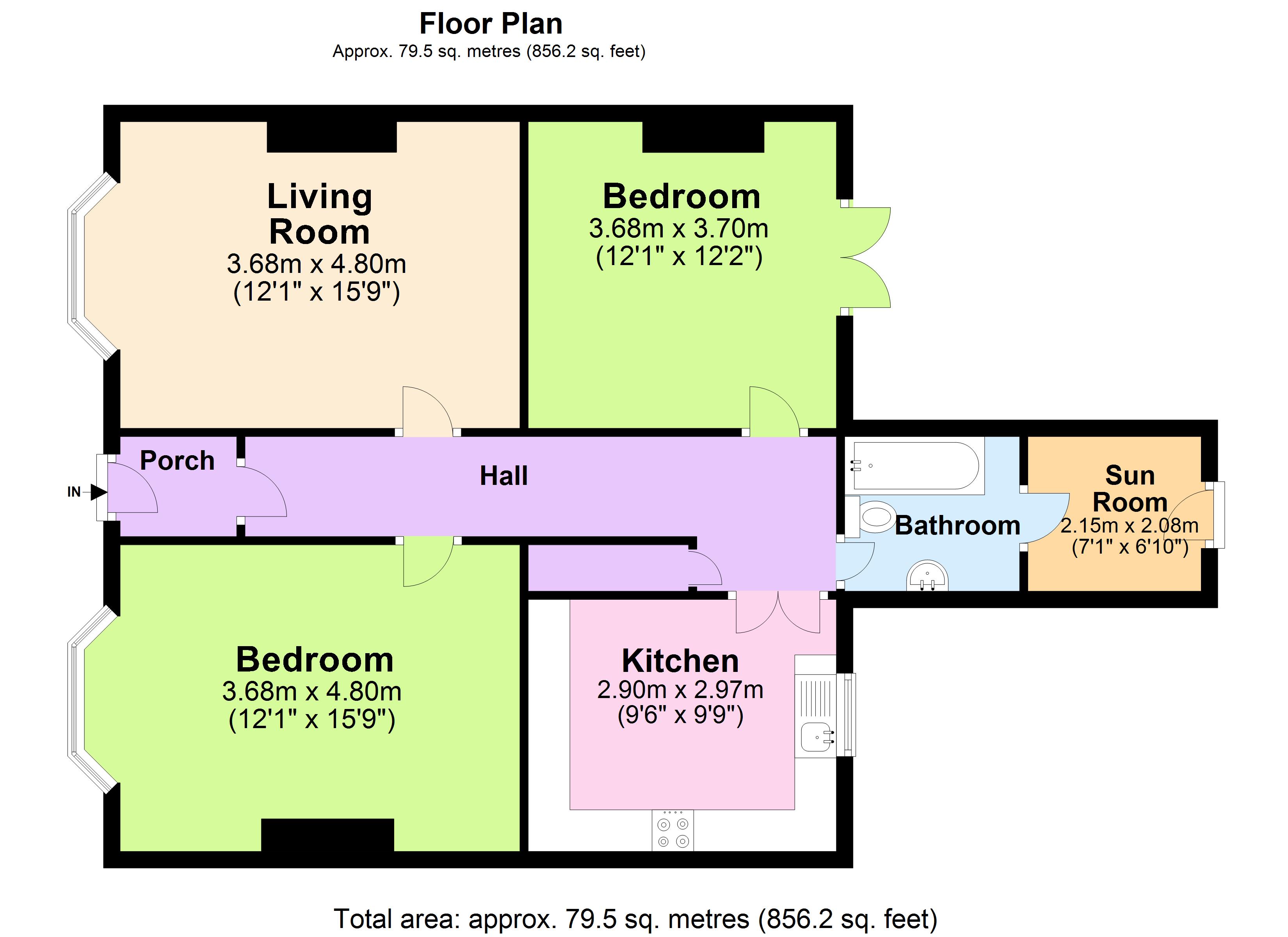 2 Bedrooms Flat for sale in Langdale Gardens, Hove BN3