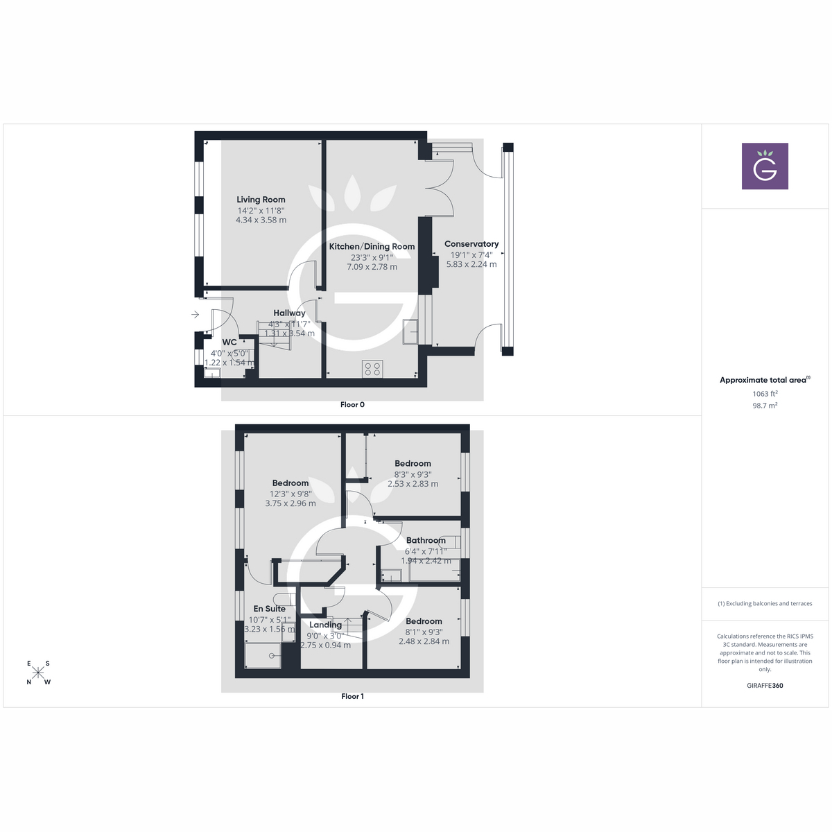 109, Garrett Drive, Reading floorplan