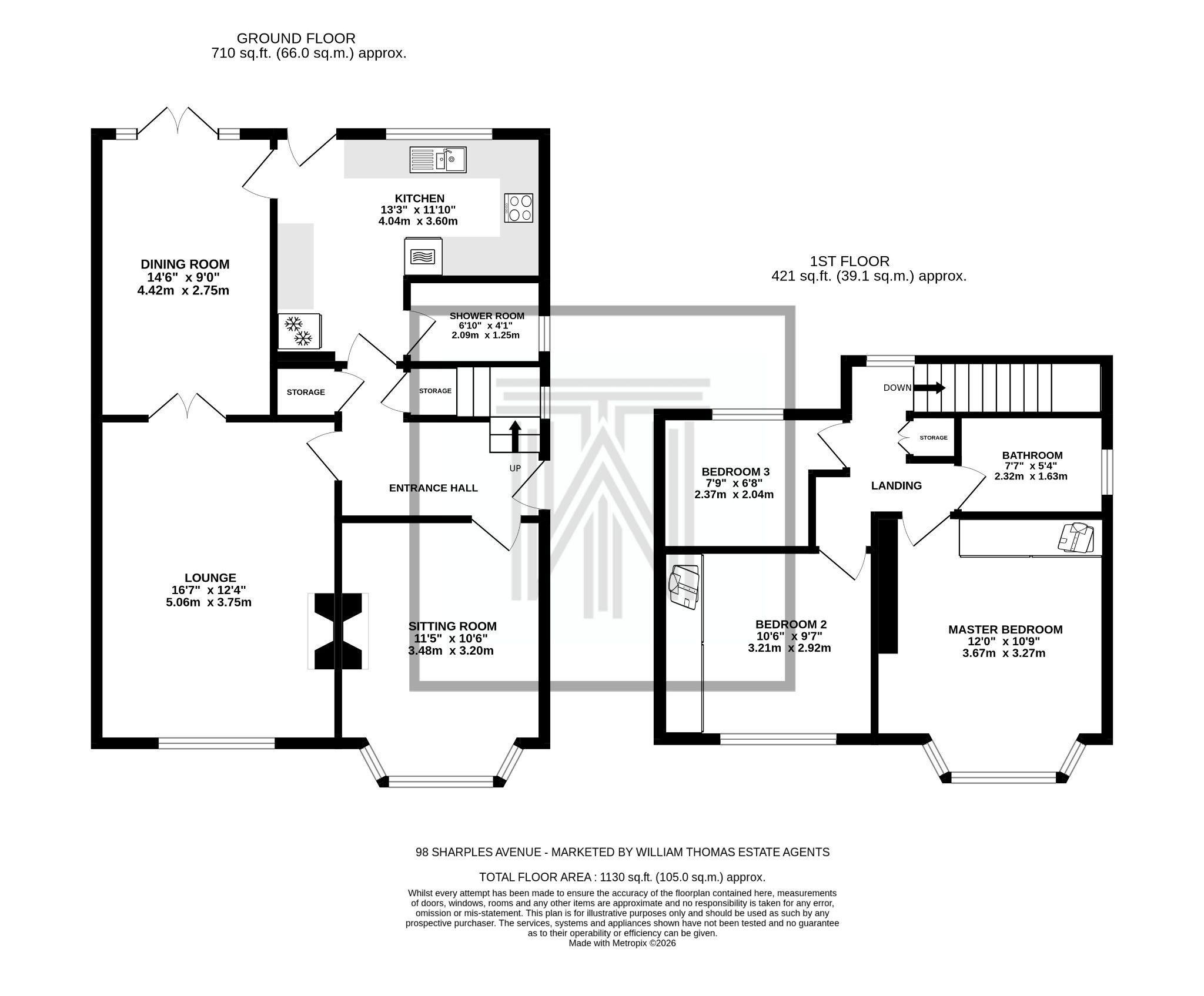 98, Sharples Avenue, Bolton, BL1 floorplan