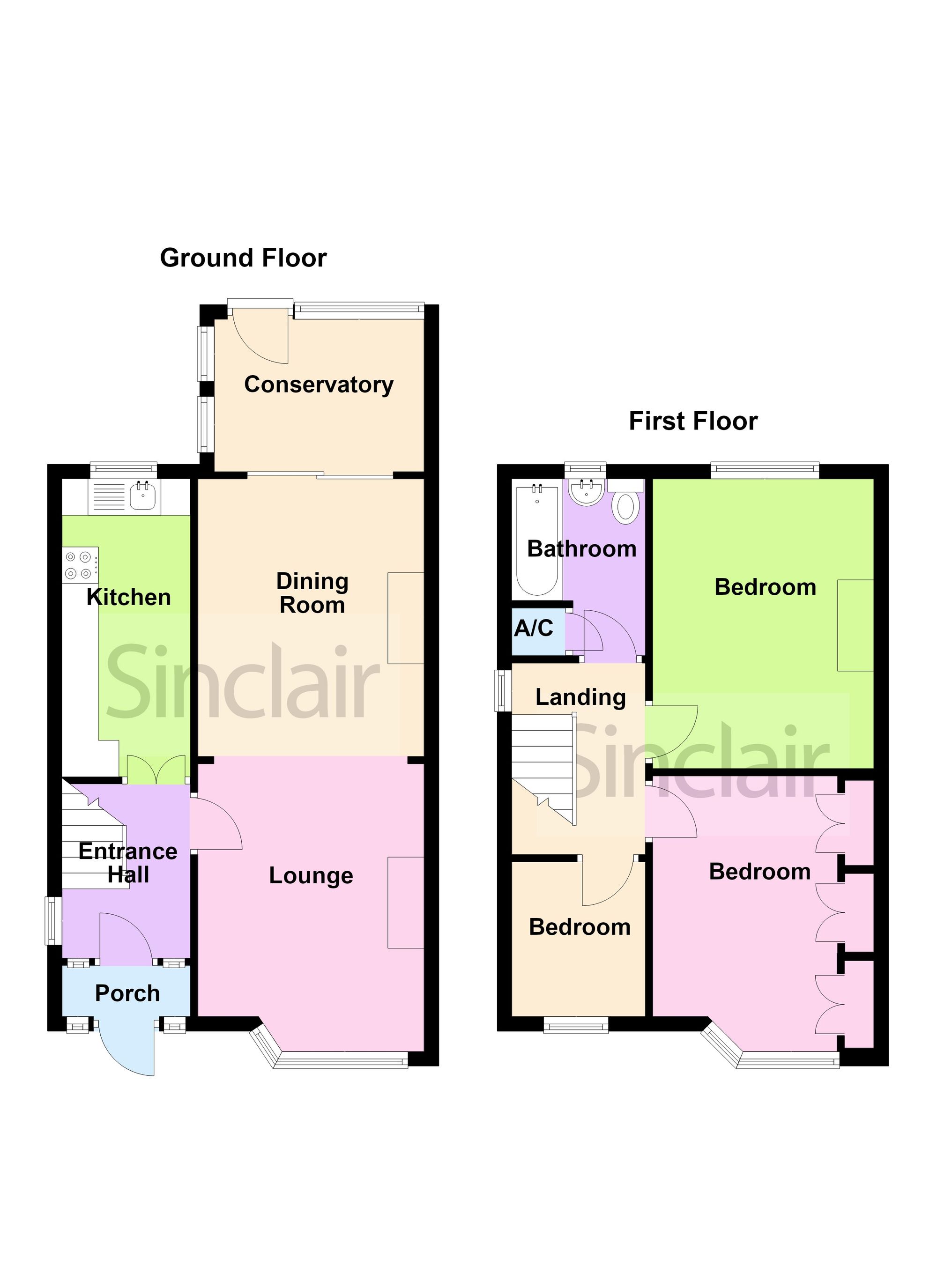 14 Beech Avenue, Coalville floorplan