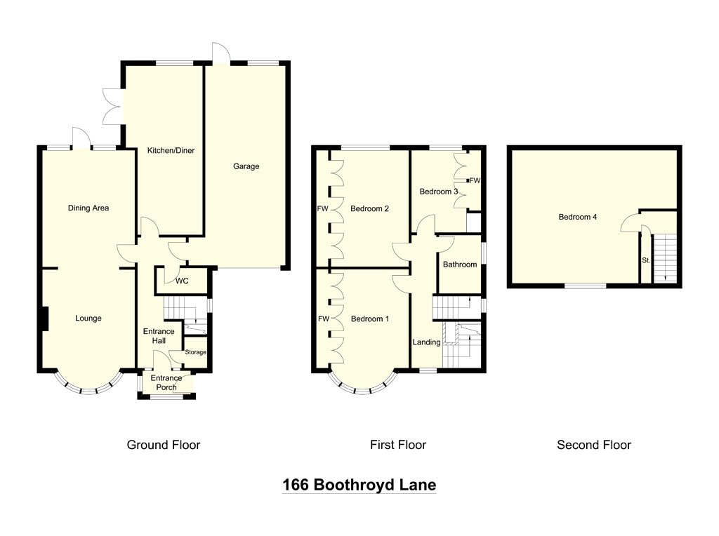 Boothroyd Lane, Dewsbury, West Yorkshire WF13, 4 bedroom detached house for sale 49387112