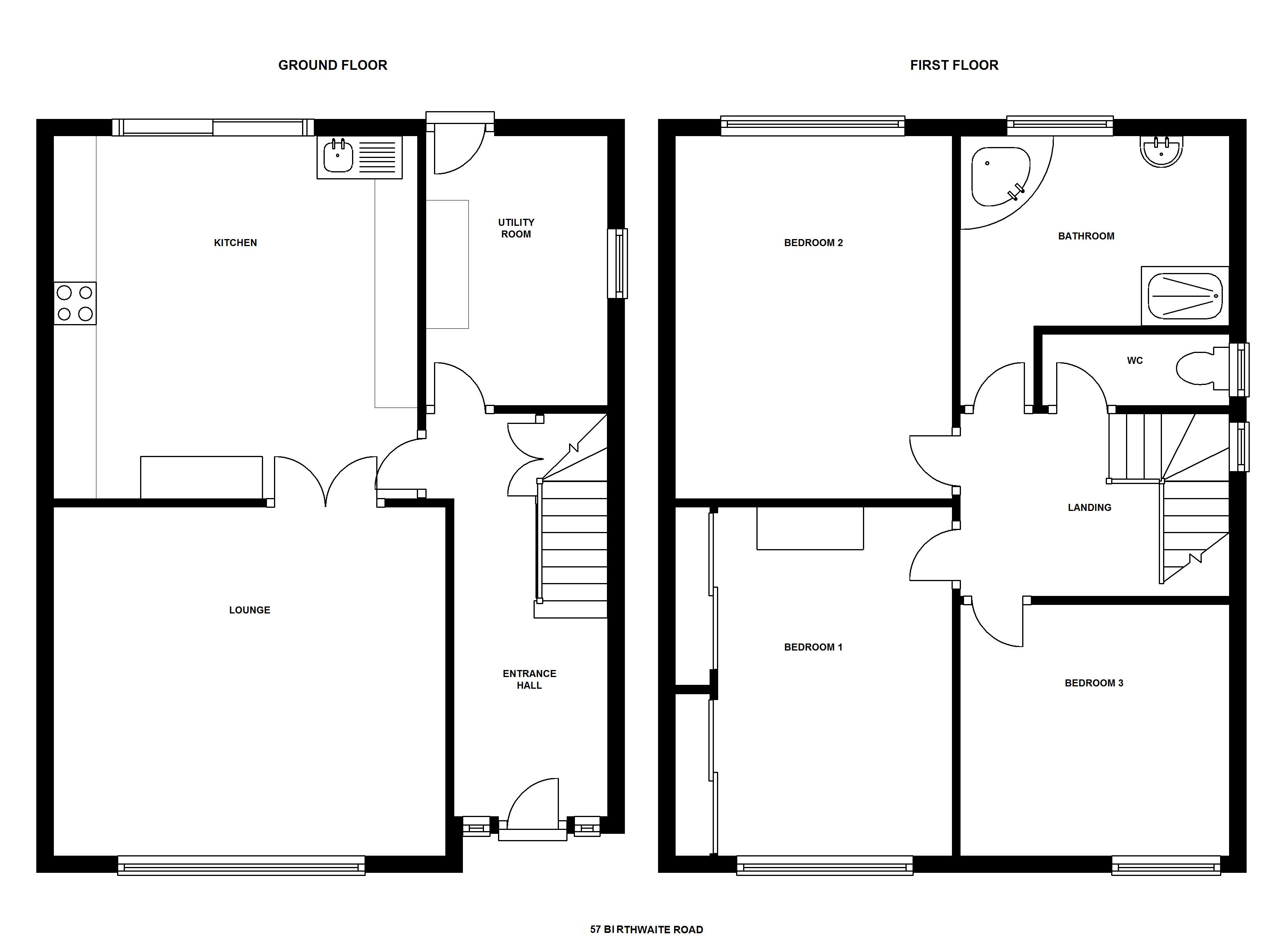 3 Bedrooms Semi-detached house to rent in Birthwaite Road, Darton, Barnsley S75