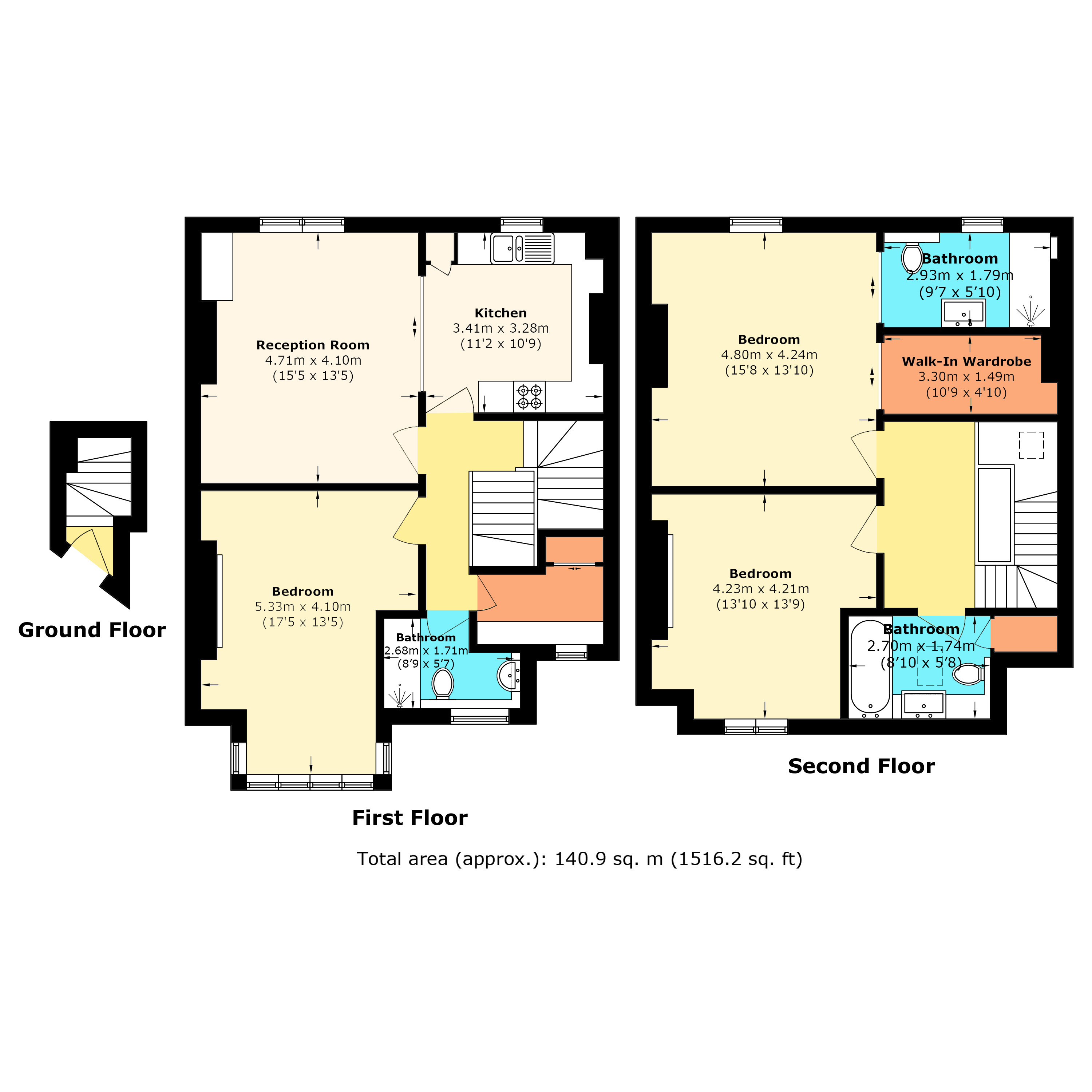 43A,, Onslow Gardens, London floorplan