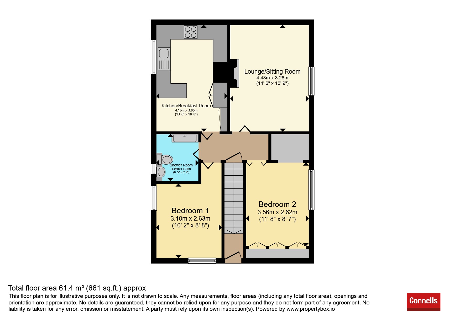 364, Budshead Road, Plymouth floorplan