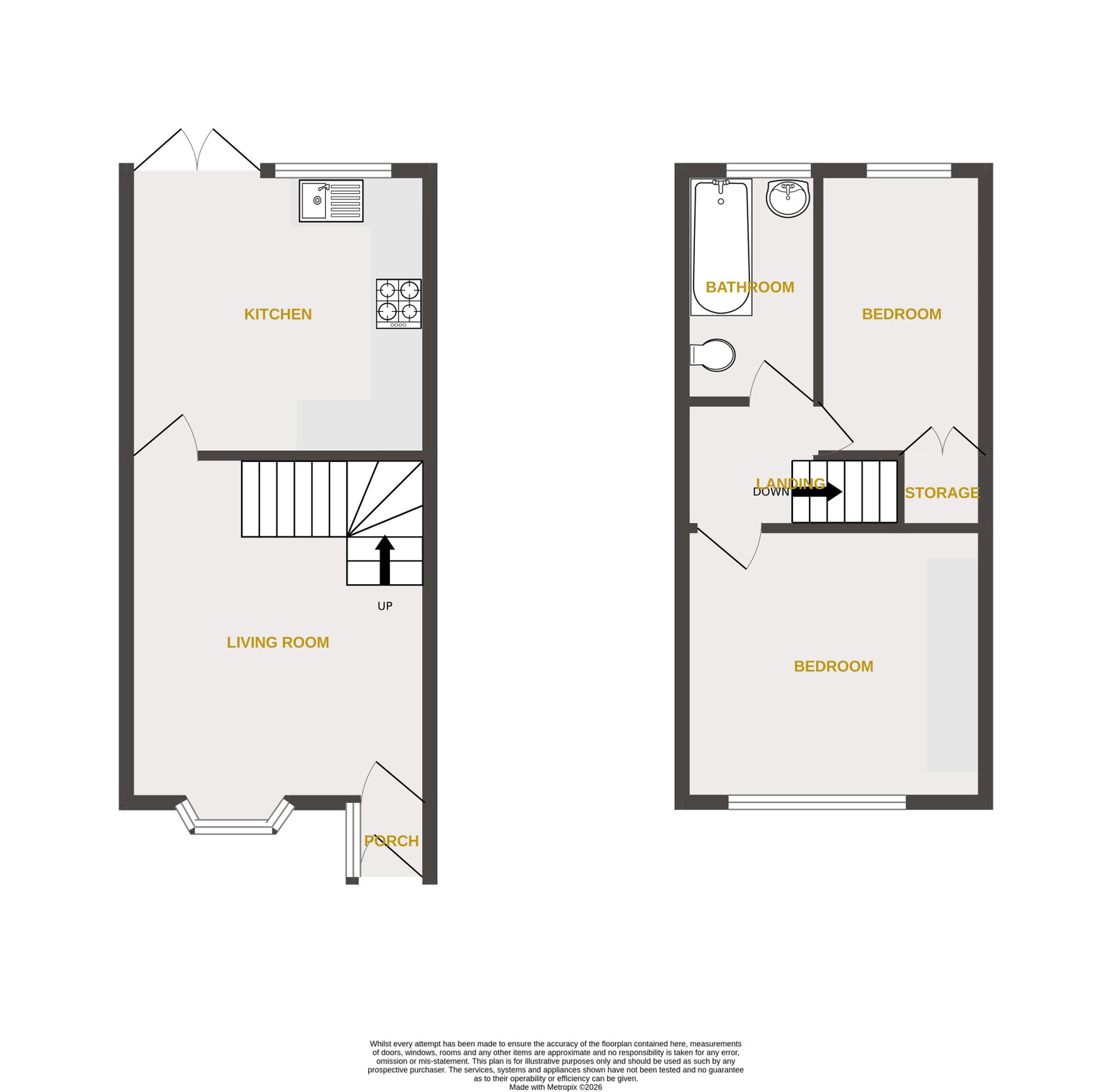 26, Ambleside Close, Macclesfield floorplan