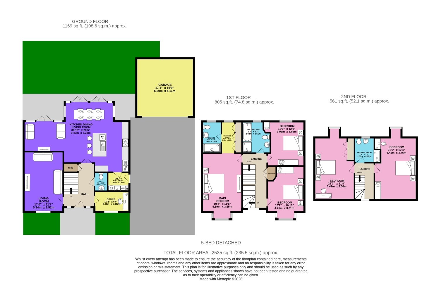 83, SPRING AVENUE, ASHBY-DE-LA-ZOUCH floorplan