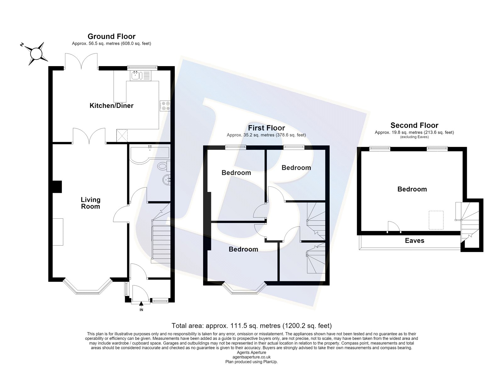 64, Parsloes Avenue, Dagenham floorplan
