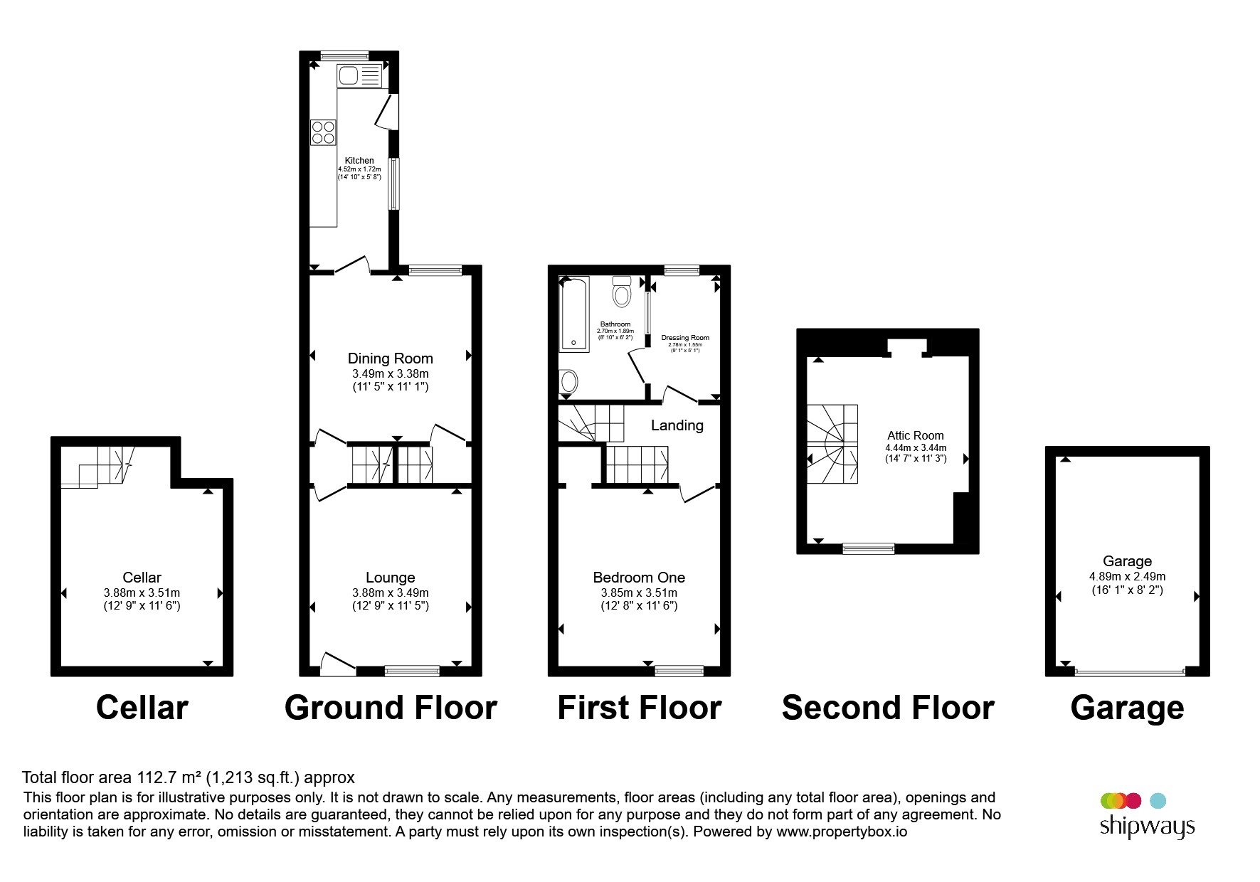 Cherry Orchard, Kidderminster floorplan