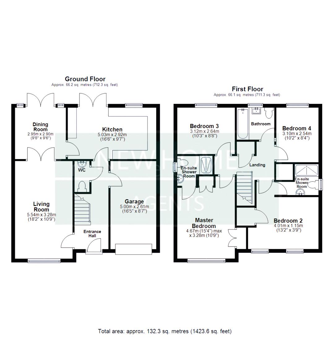 19, Oak Drive, Leeds floorplan
