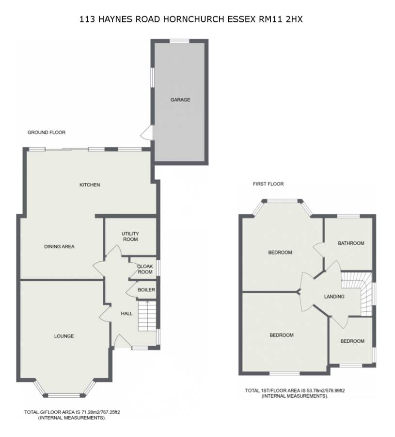 3 Bedrooms Semi-detached house for sale in Haynes Road, Ardleigh Green, Hornchurch, Essex RM11