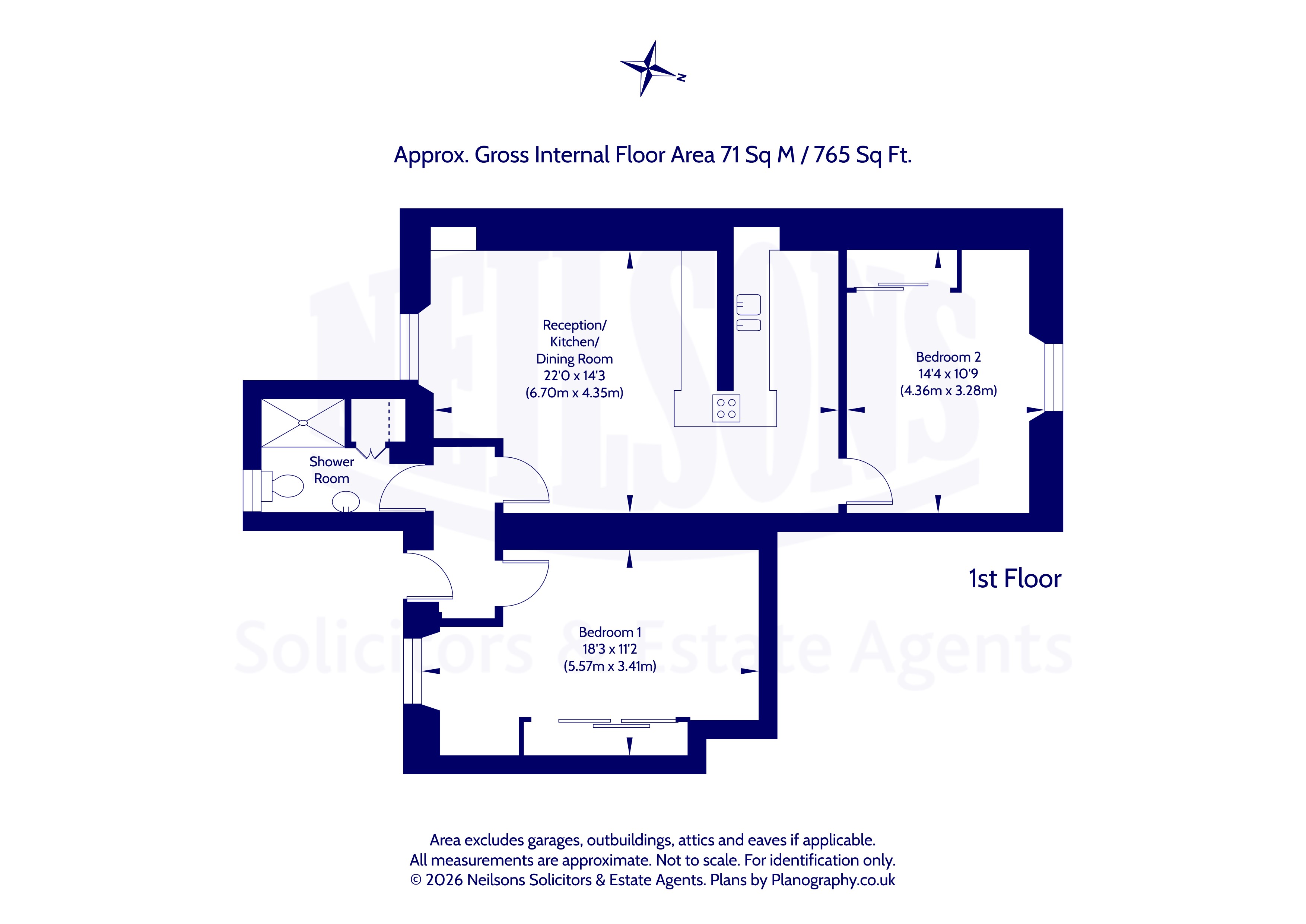 80a, The Loan, Loanhead floorplan