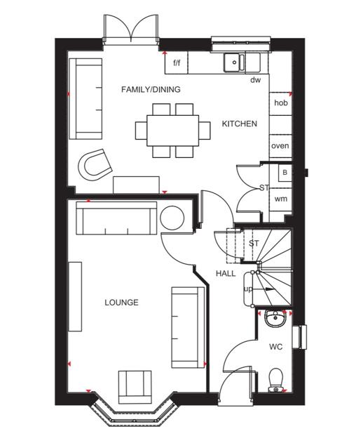 7, Dormouse Place, Chepstow floorplan