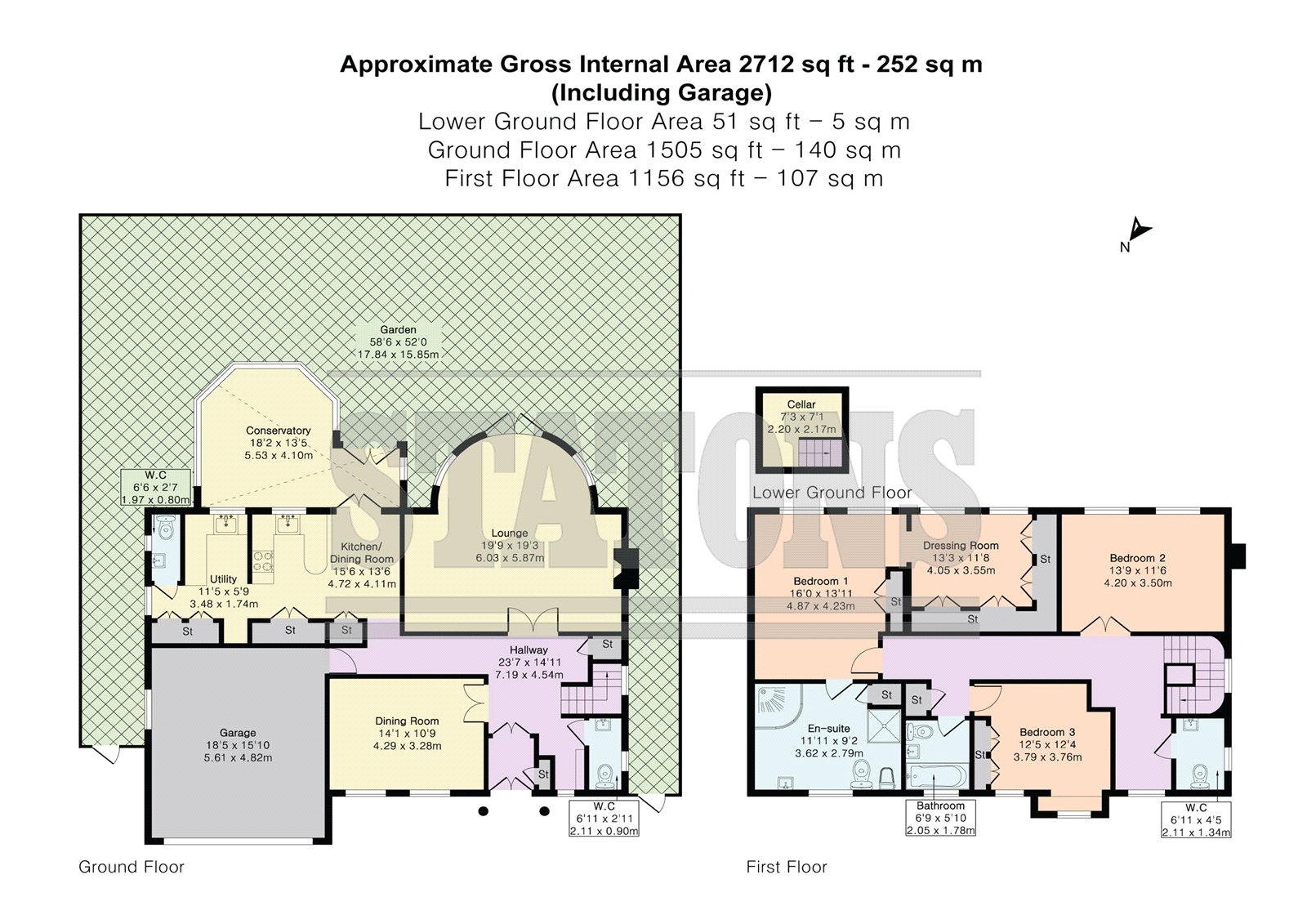 Kinghams, 7, Oaklands Road, London floorplan