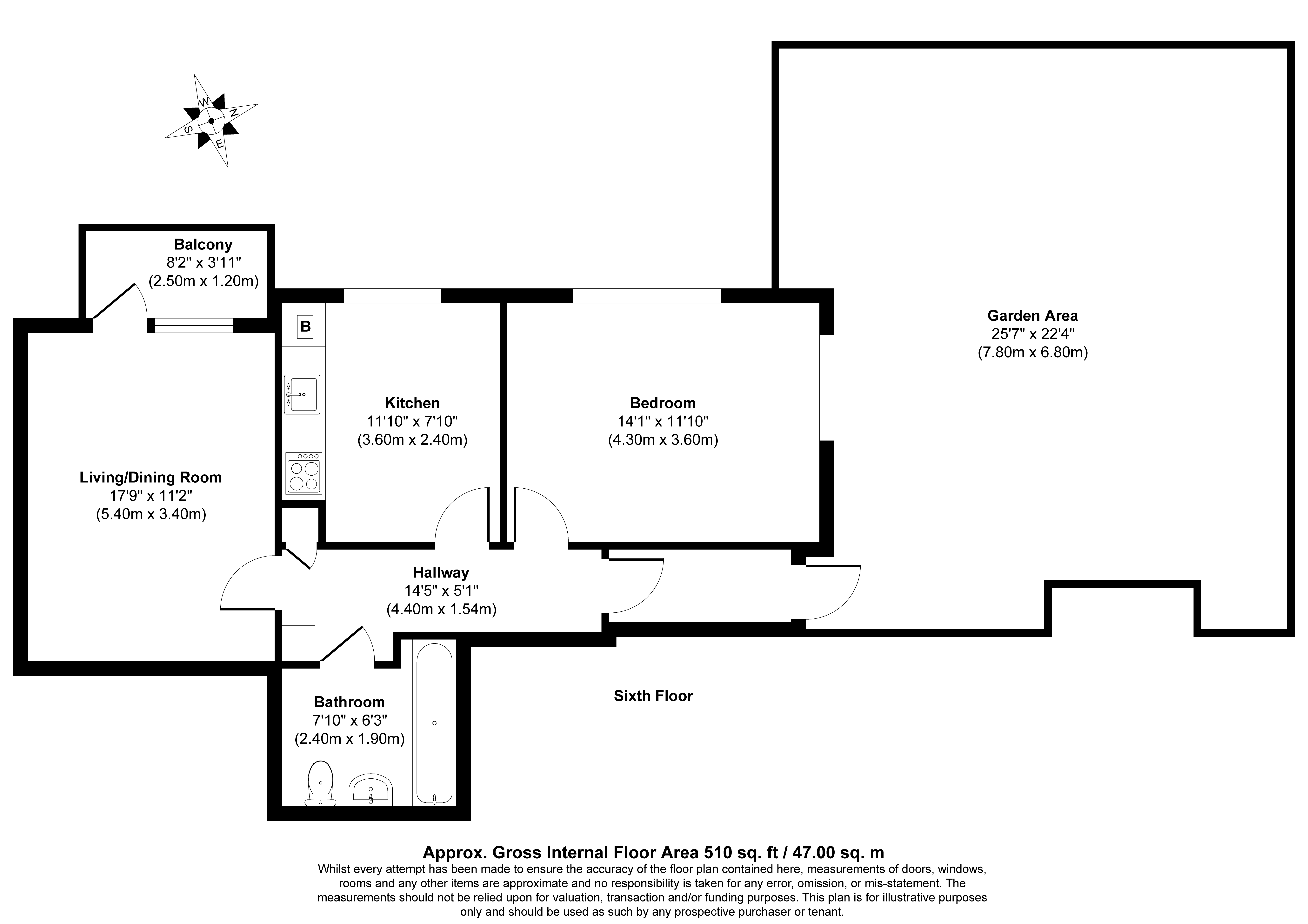 Crosby Row, London floorplan