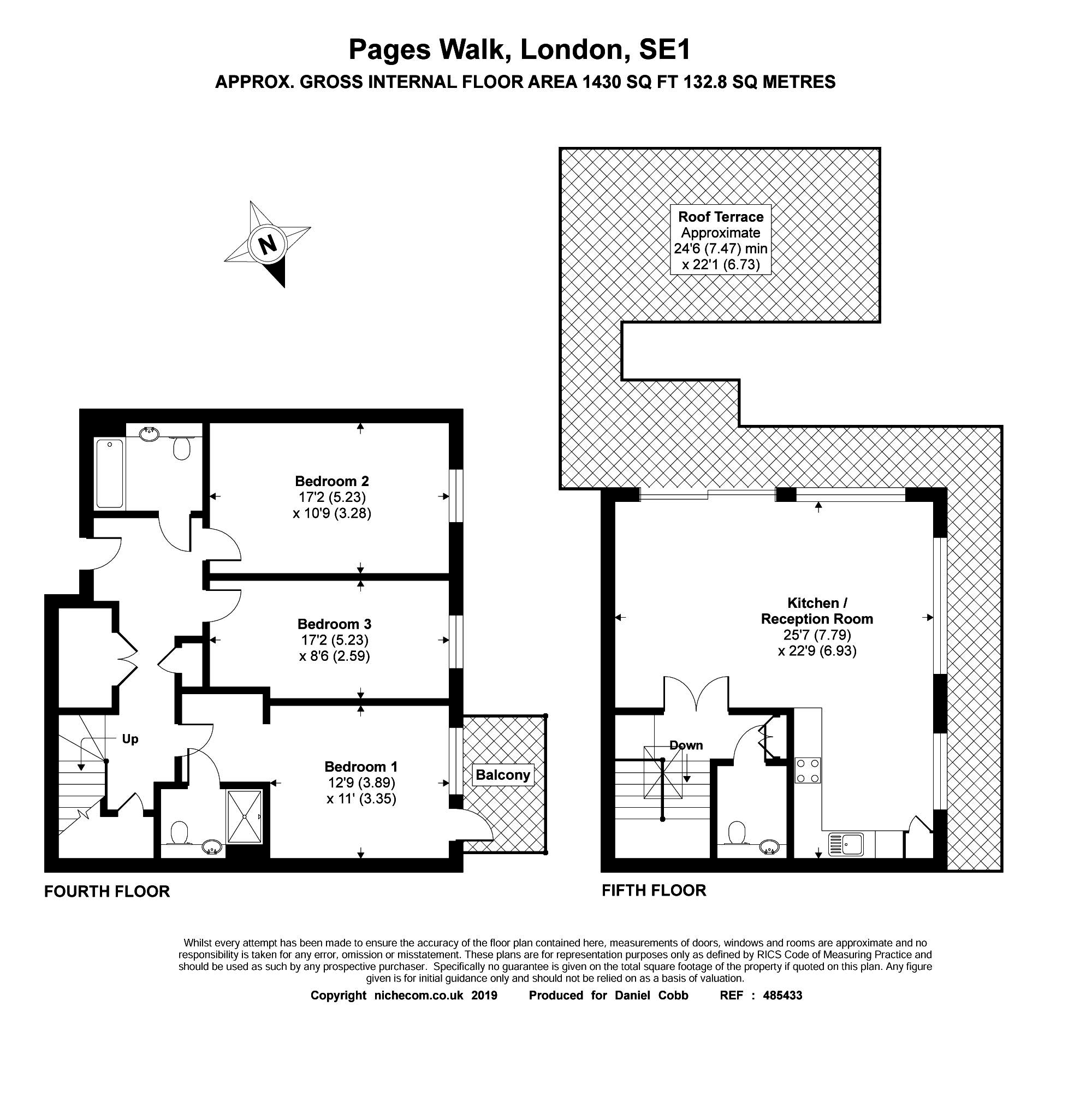 3 Bedrooms Flat for sale in Pages Walk, London SE1
