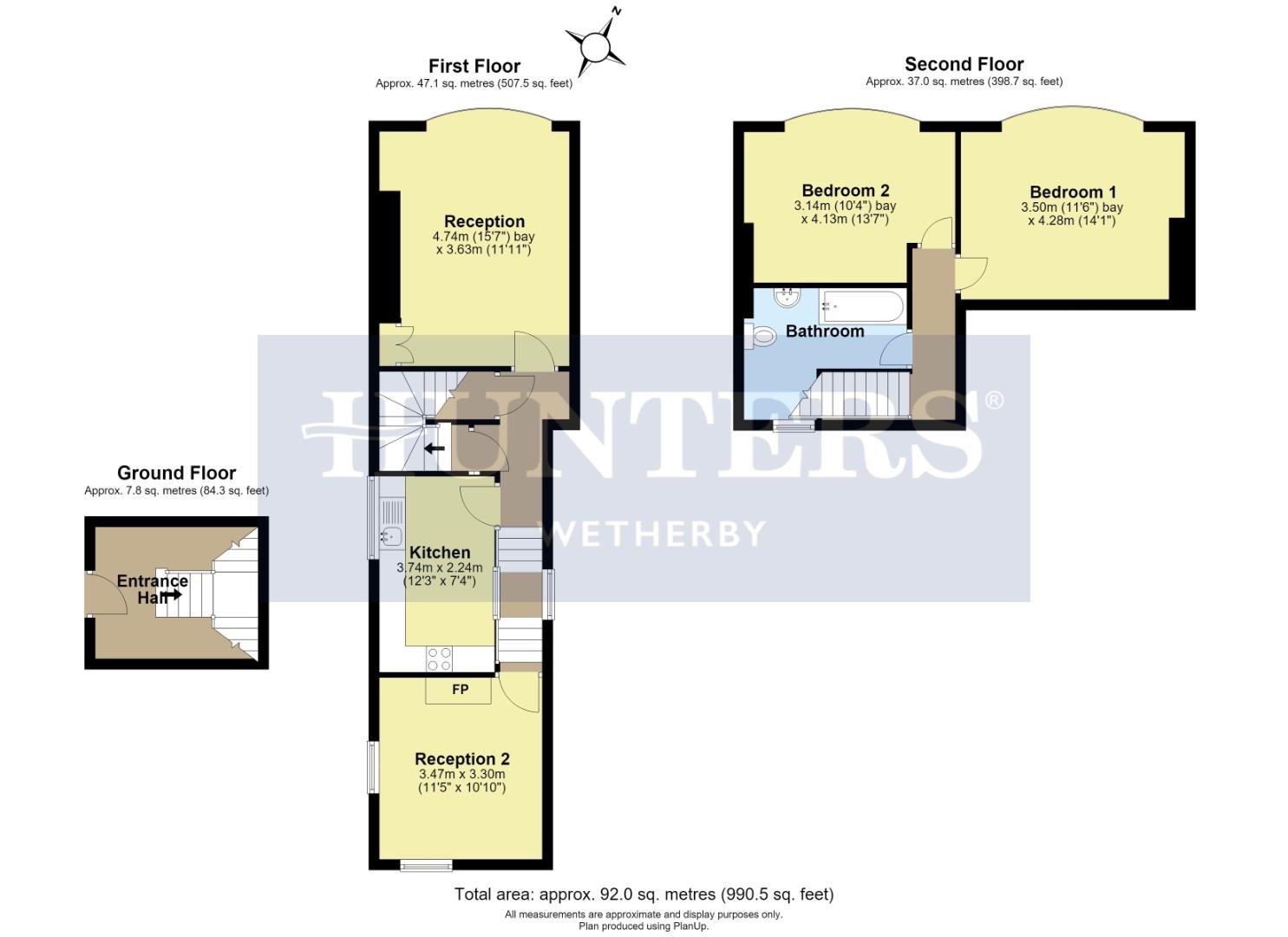 23A, Bridge Street, Tadcaster floorplan