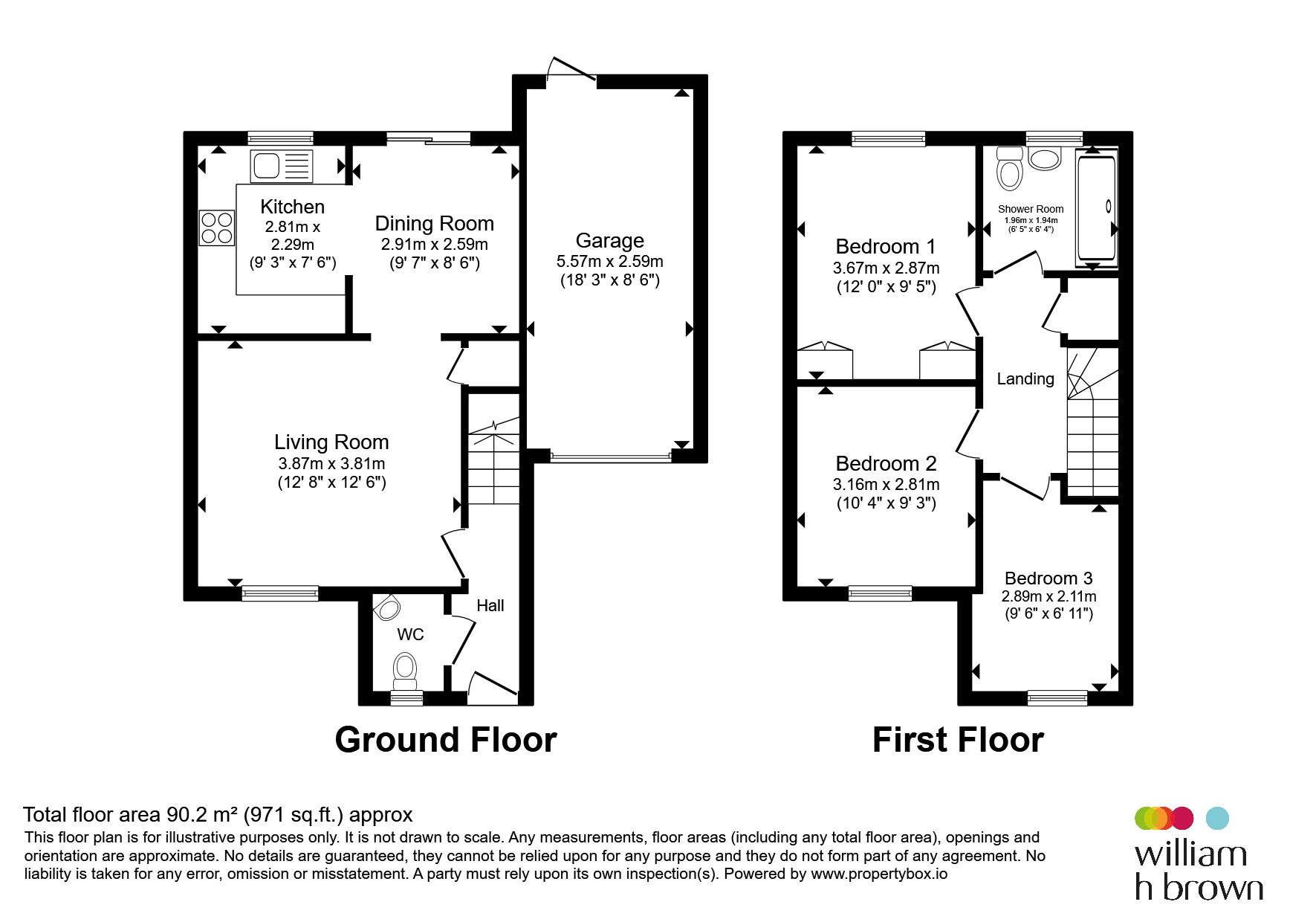 6, Julian Avenue, COLCHESTER floorplan
