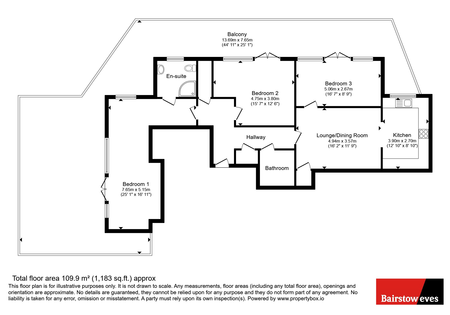 34 Eccleston Court,, Tovil, Kent floorplan