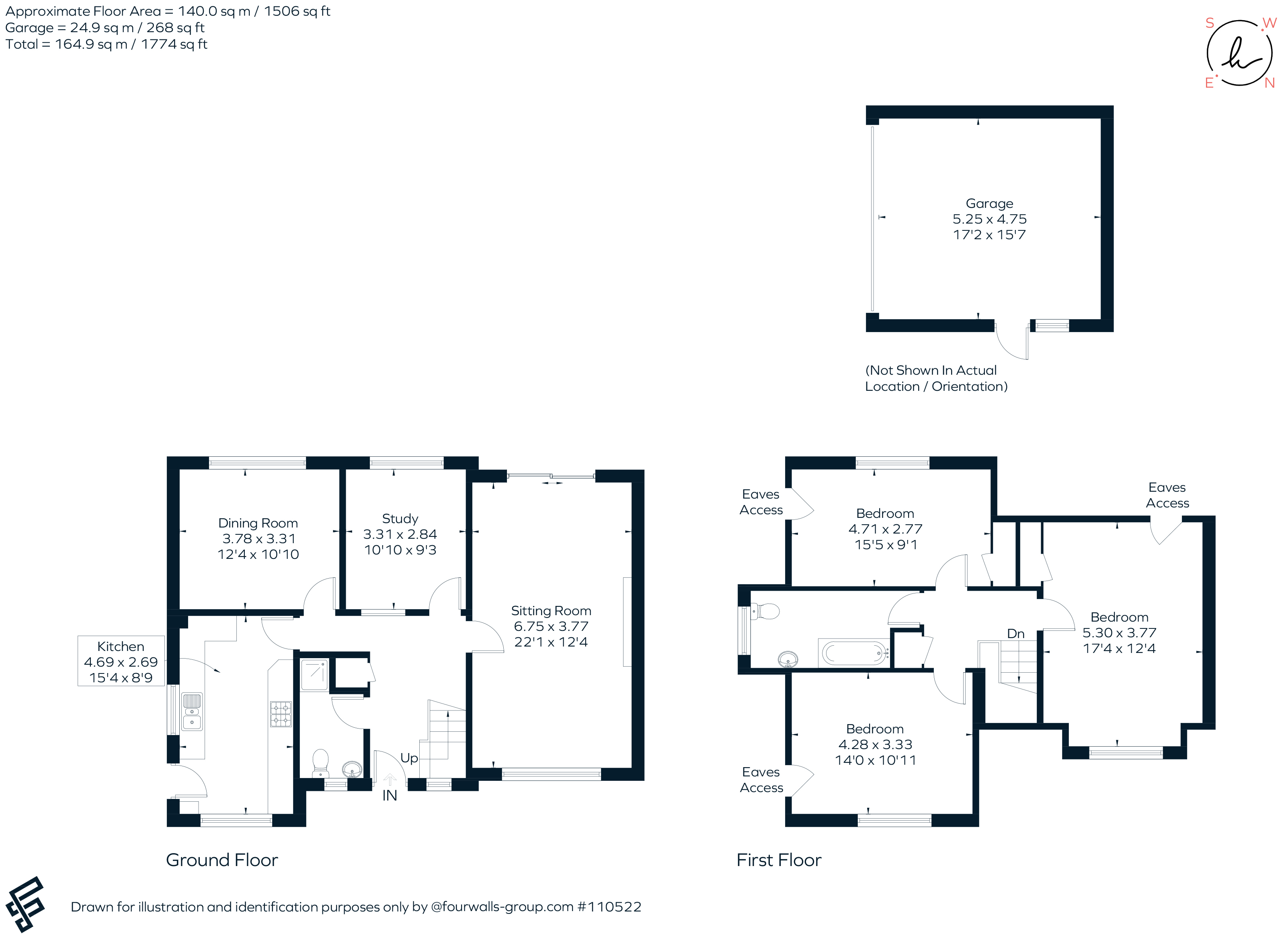 93A, Tonbridge Road, Hildenborough floorplan