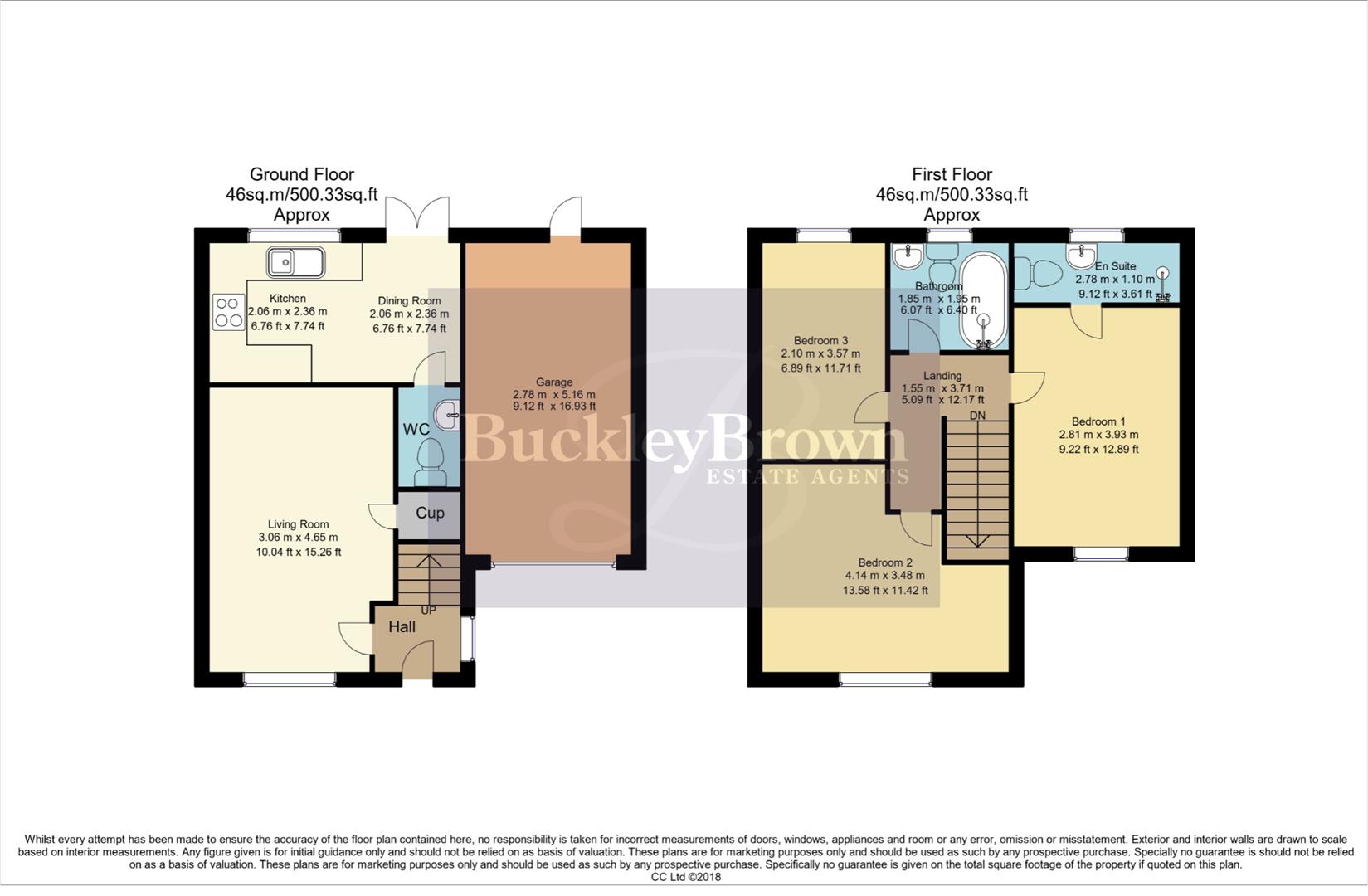 40, Primrose Way, Mansfield floorplan