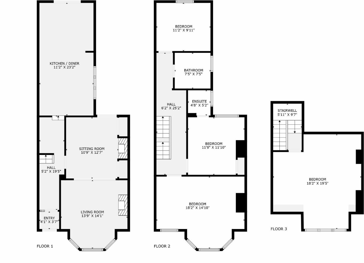 69, Risca Road, Newport floorplan