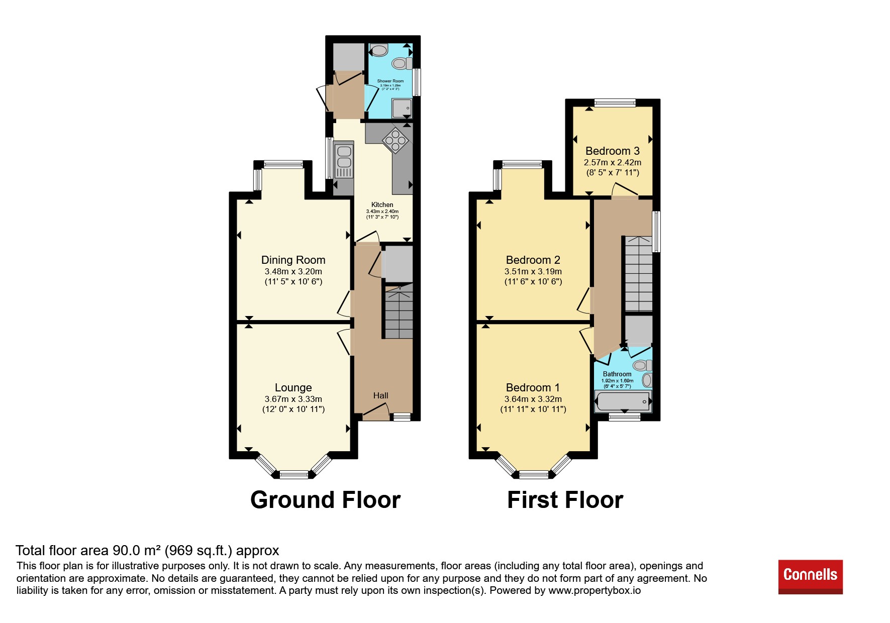 18, Adam Street, Kidderminster floorplan