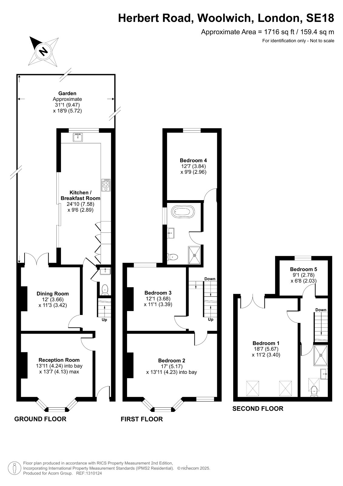 Herbert Road, Woolwich floorplan