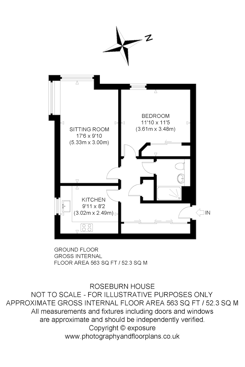 Roseburn Drive, Edinburgh EH12, 1 Bedroom Flat For Sale - 64569562 ...