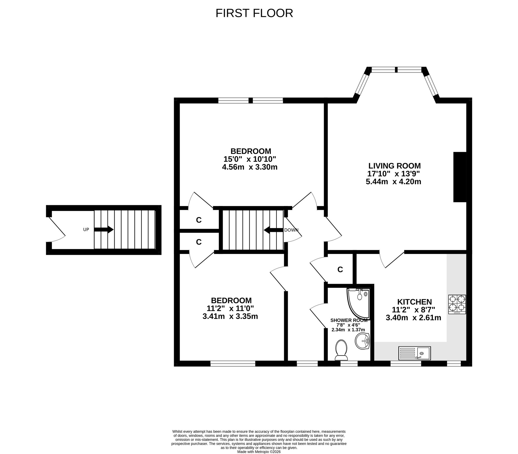 7, Ivanhoe Place, Dundee, DD4 floorplan