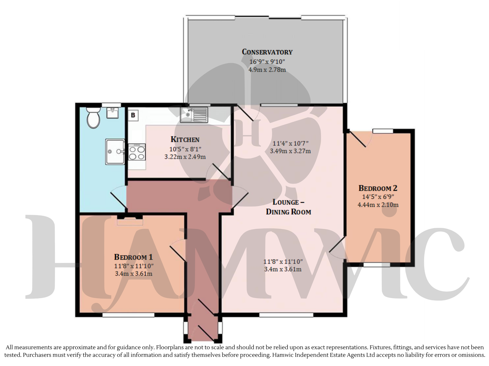 15, Calmore Gardens, Southampton floorplan