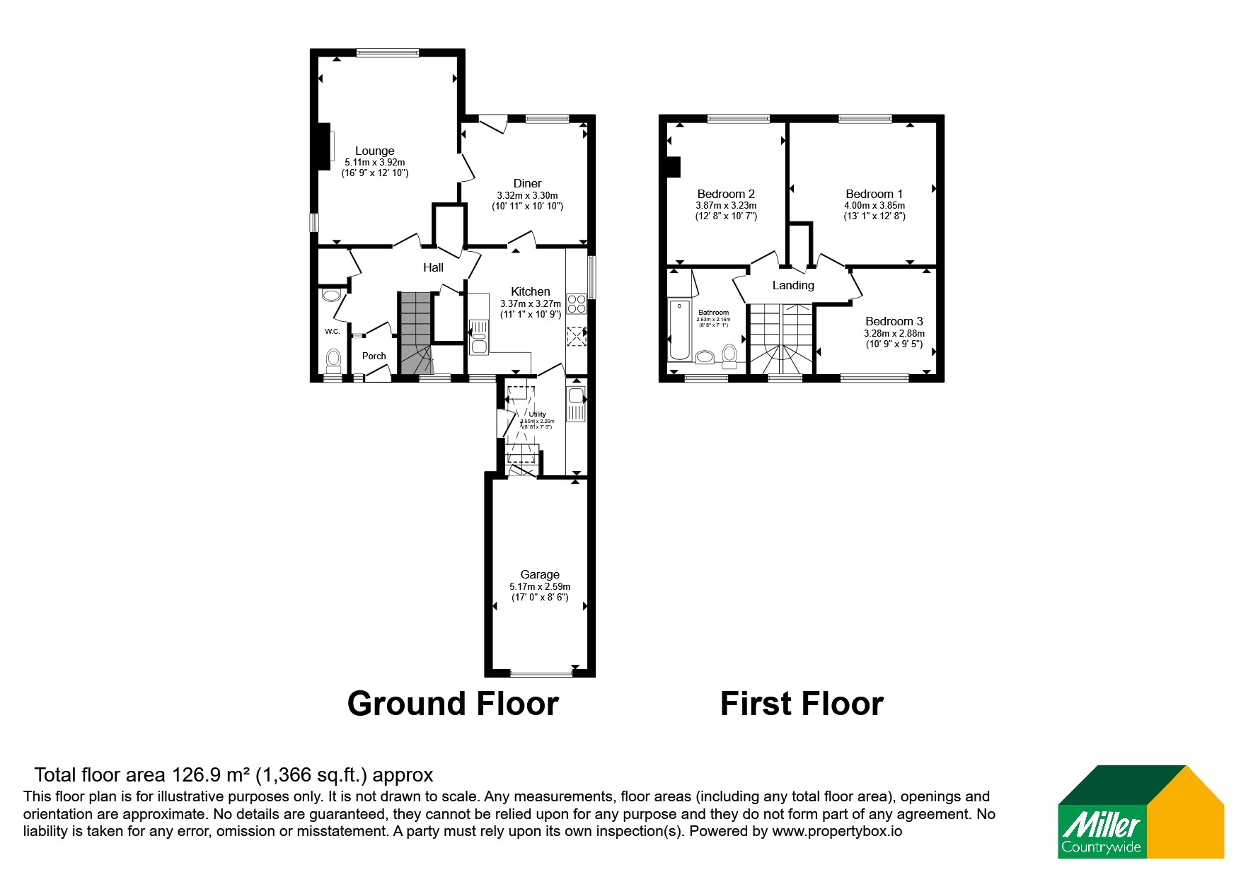 7, Carnon Terrace, Truro floorplan