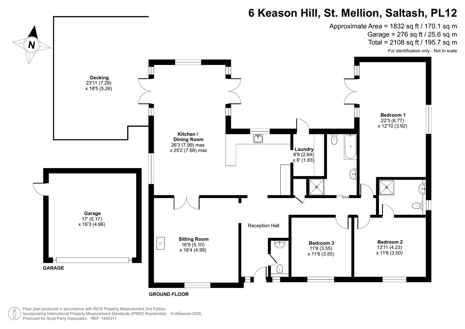 6, Keason Hill, Saltash floorplan